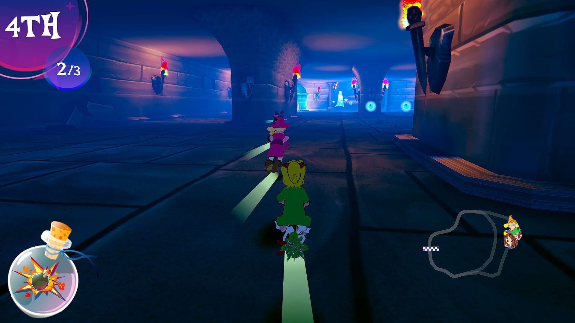 Bibi Blocksberg: Big Broom Race 3 - główny screenshot z gry