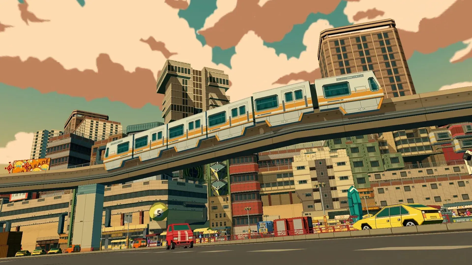 Bomb Rush Cyberfunk - główny screenshot z gry