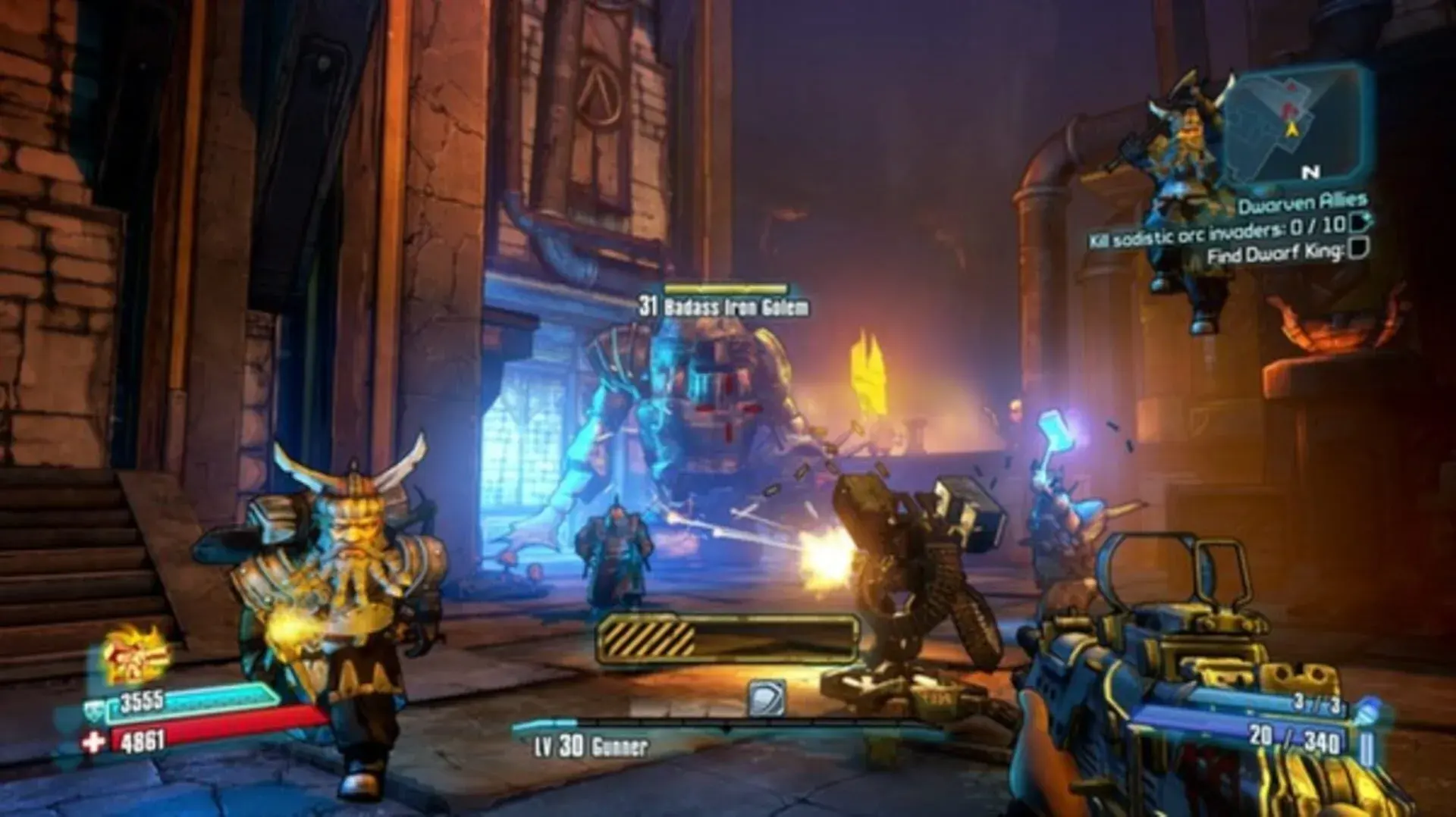 Borderlands 2: Tiny Tina's Assault on Dragon Keep - akcja w grze