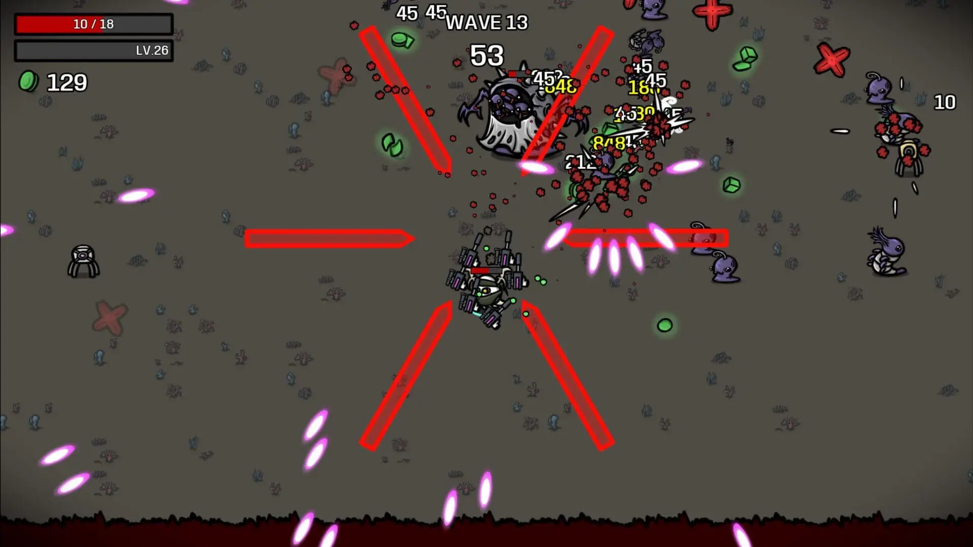 Brotato: Abyssal Terrors - gameplay screenshot