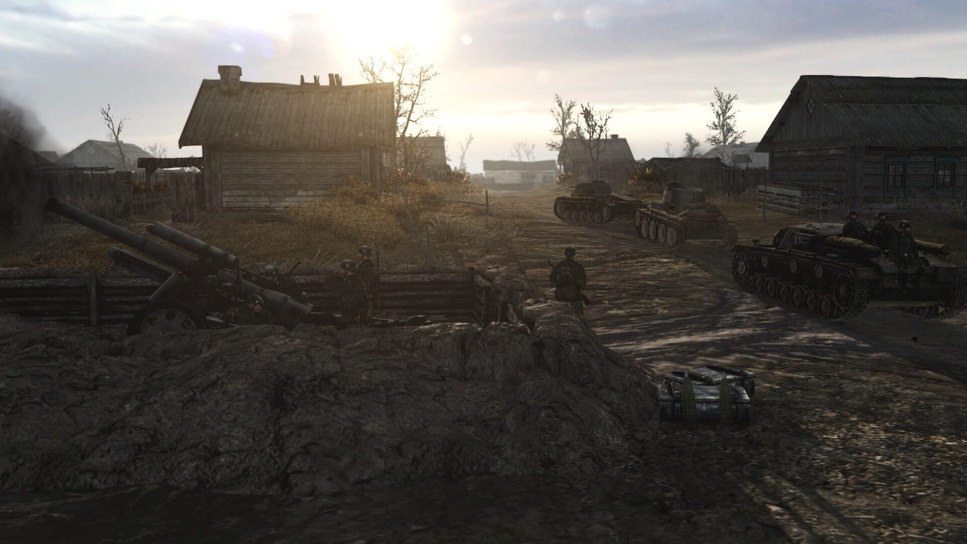 Call to Arms: Gates of Hell - Ostfront - główny screenshot z gry
