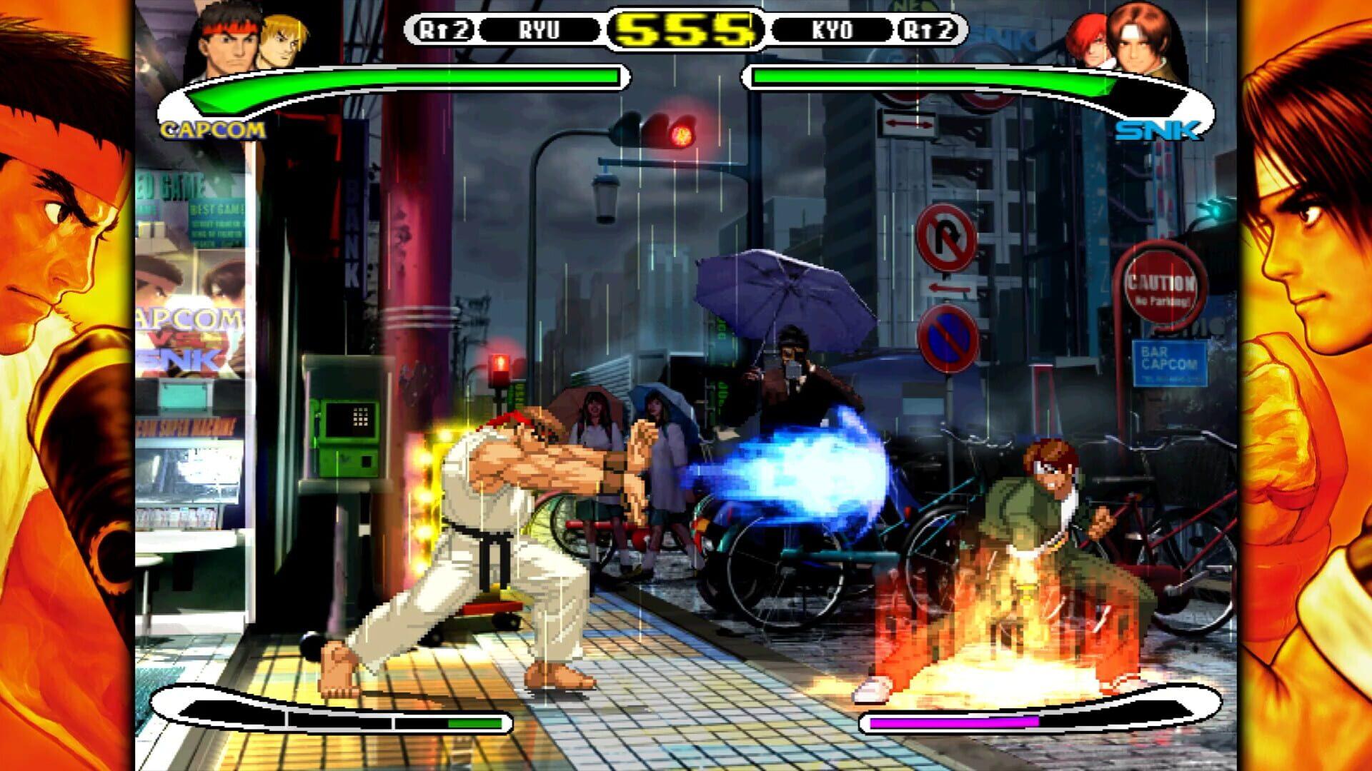 Capcom Fighting Collection 2 - główny screenshot z gry
