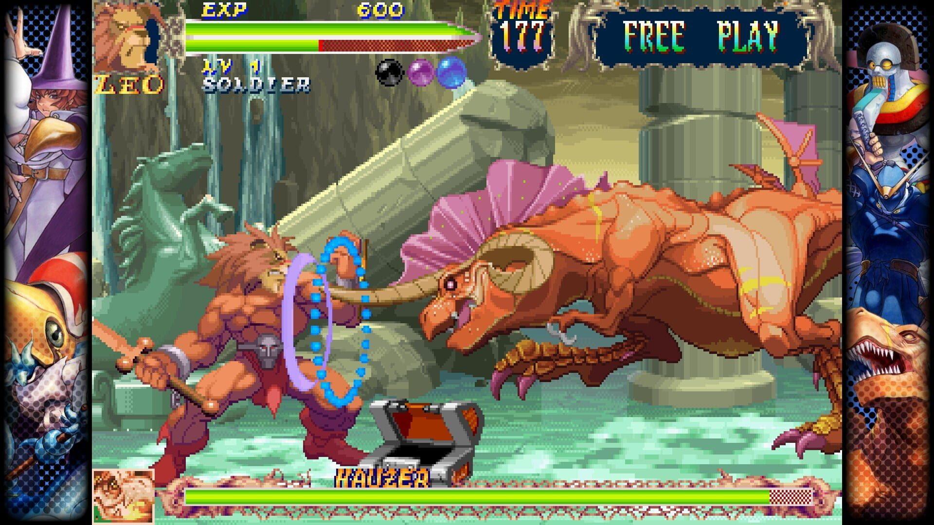 Capcom Fighting Collection - świat gry, lokacja