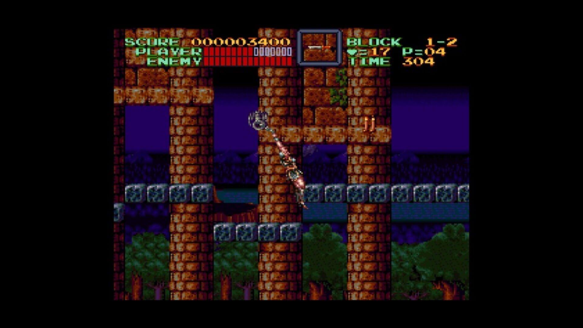 Castlevania Anniversary Collection - świat gry, lokacja