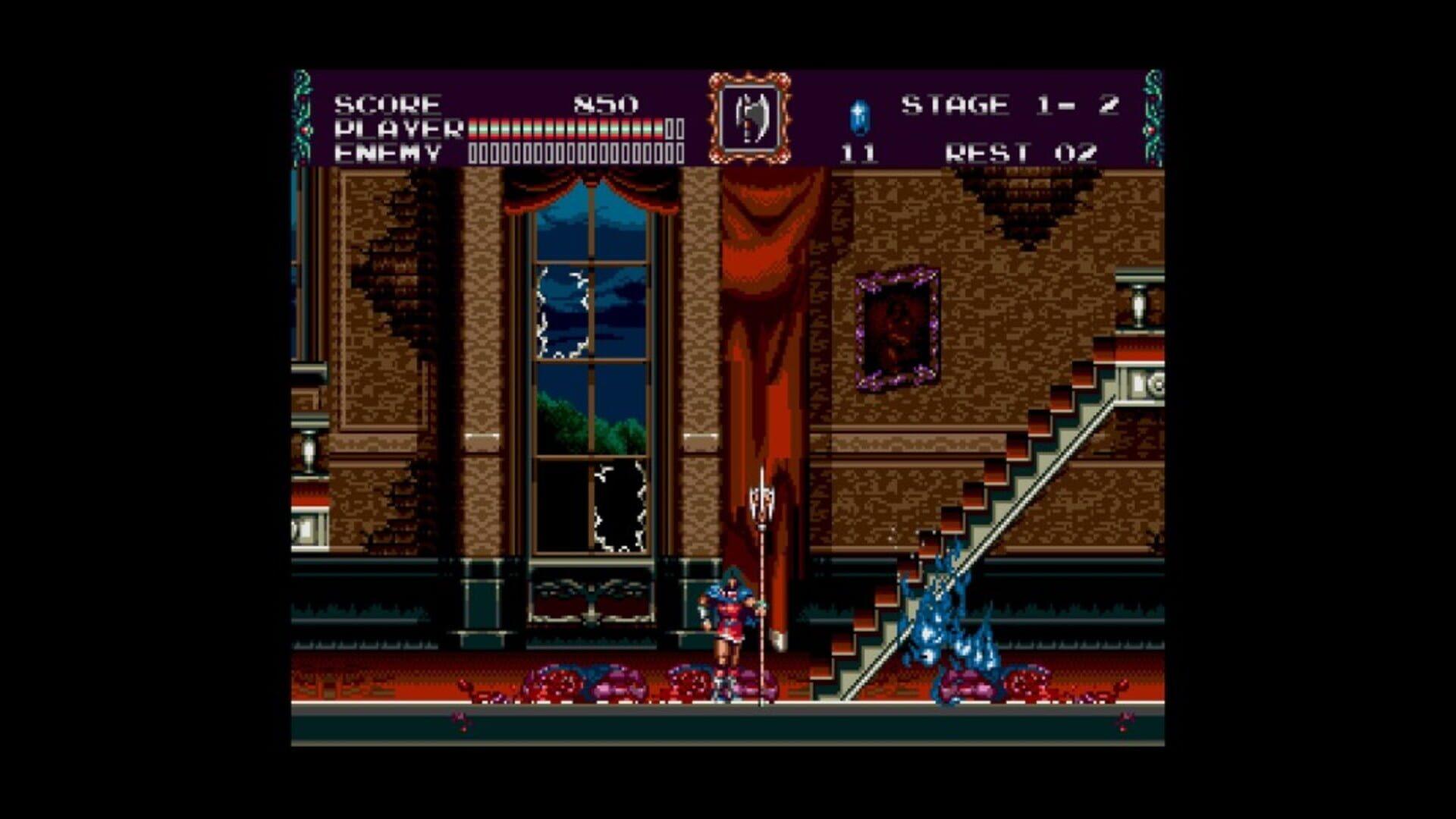 Castlevania Anniversary Collection - akcja w grze