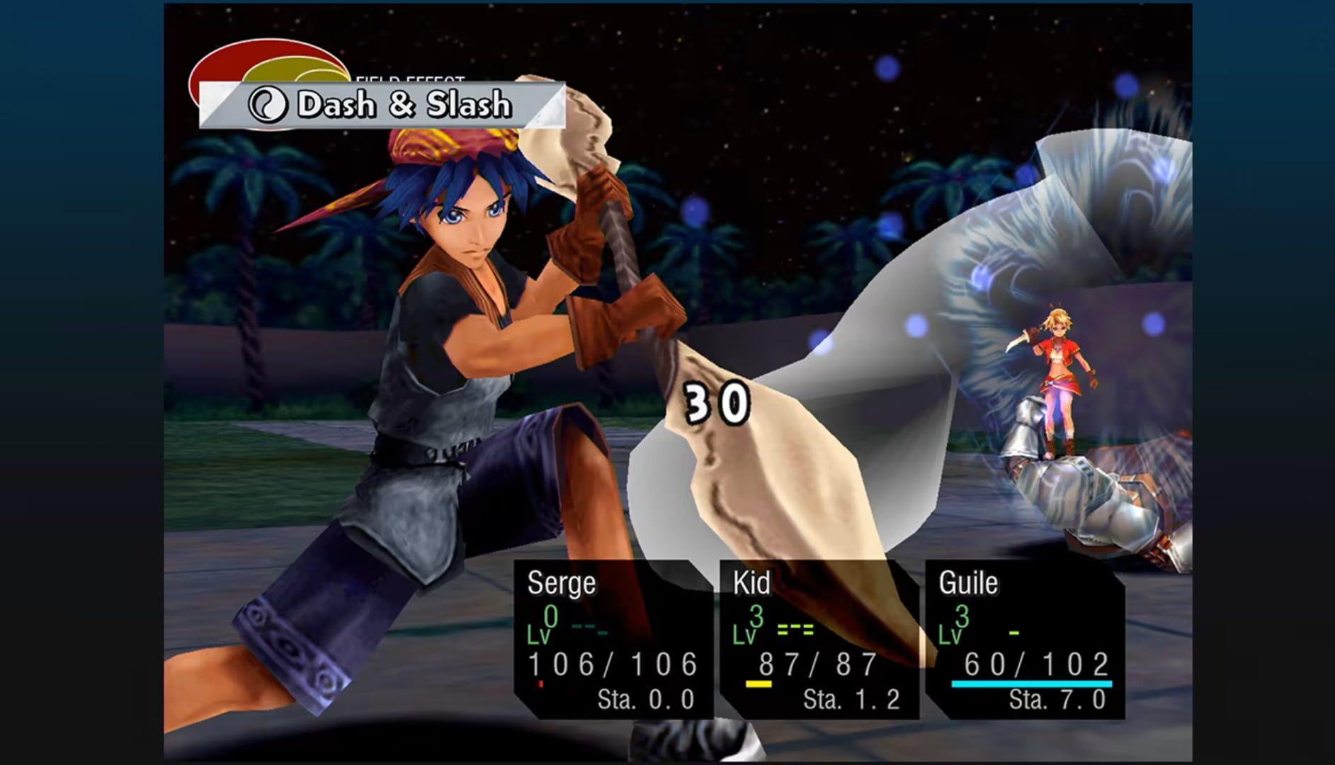 Chrono Cross: The Radical Dreamers Edition - gameplay screenshot