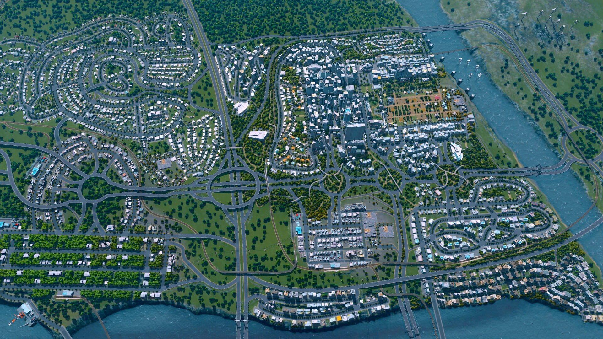Cities: Skylines - główny screenshot z gry