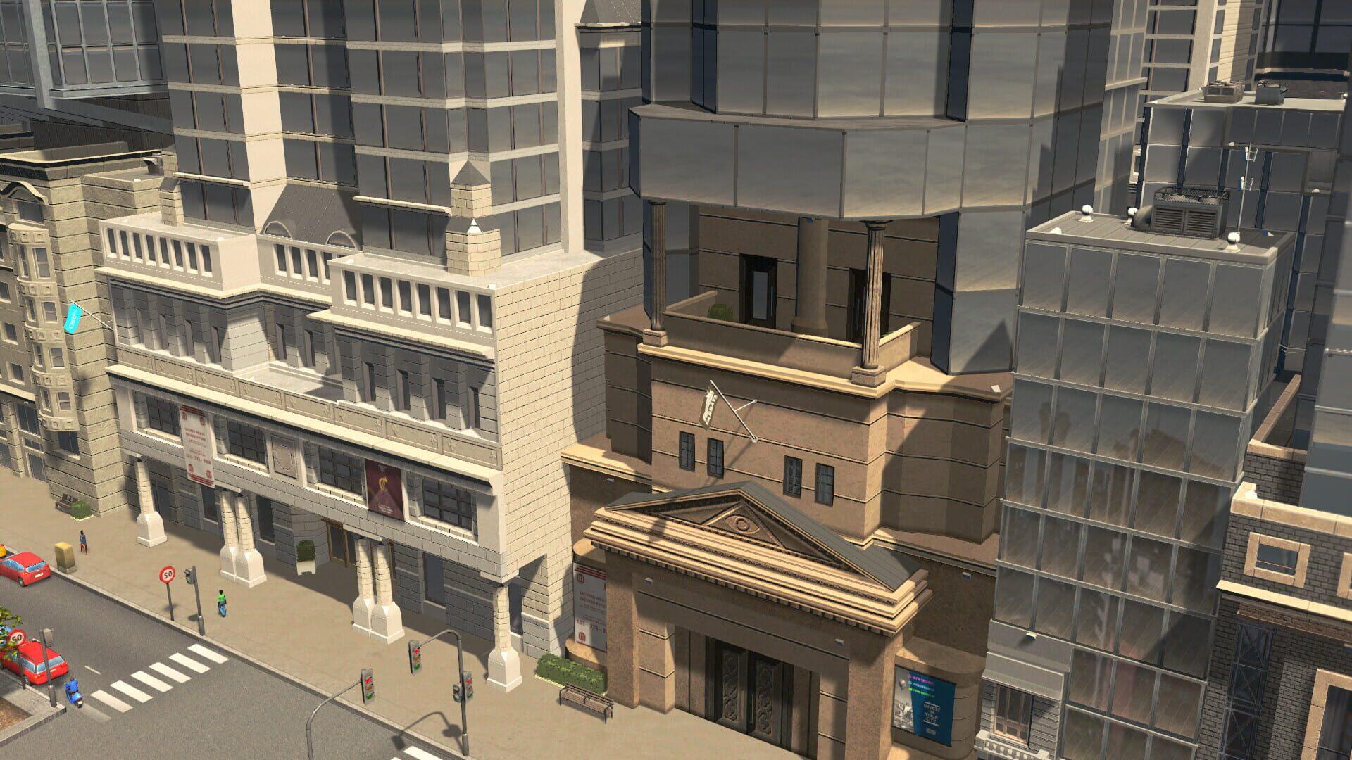 Cities: Skylines - Financial Districts - gameplay screenshot