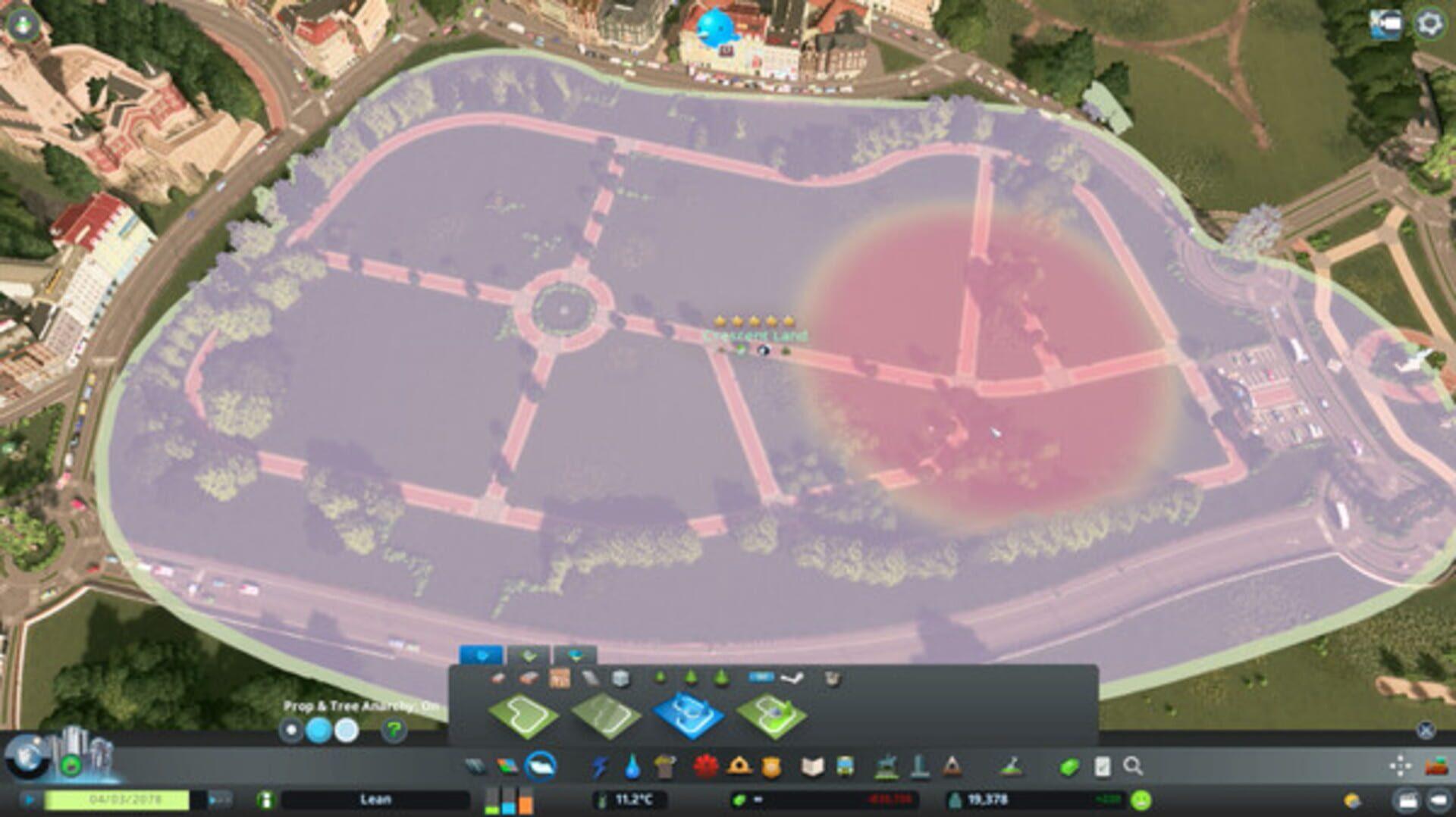 Cities: Skylines - Parklife - akcja w grze