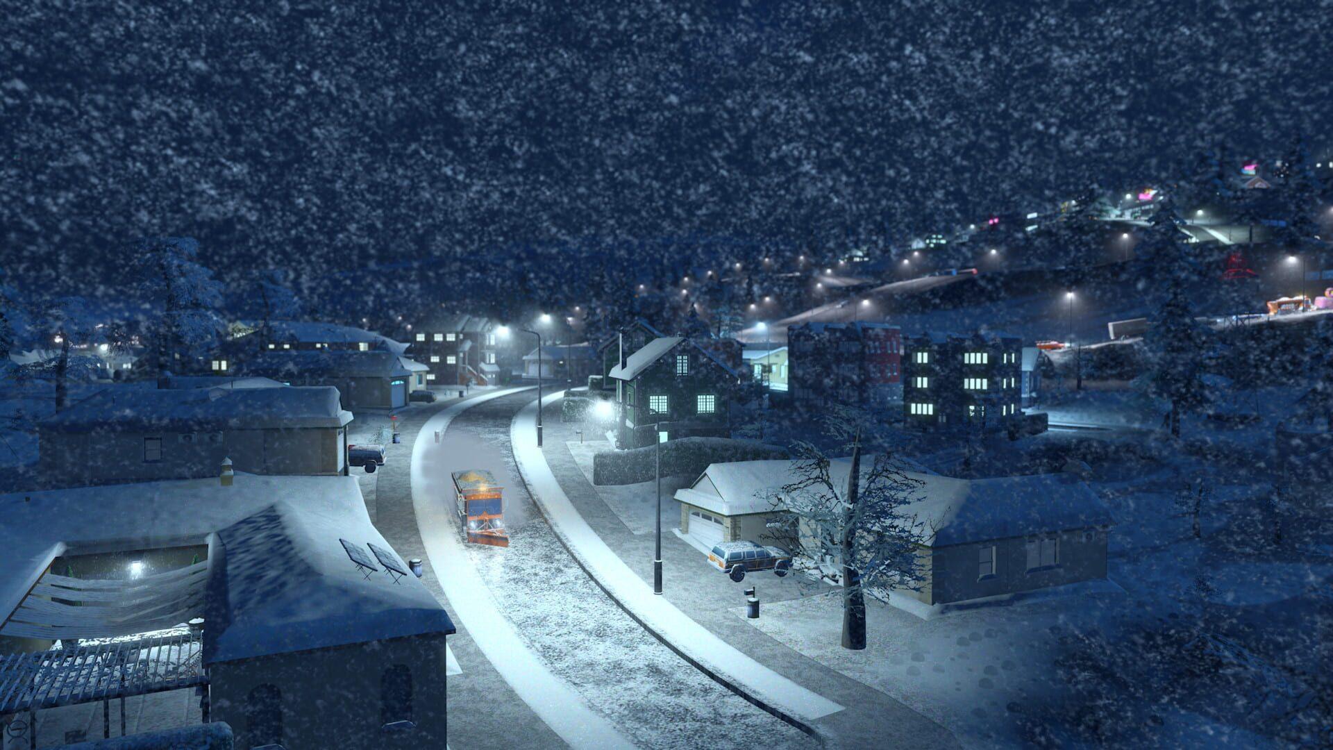 Cities: Skylines - Snowfall - główny screenshot z gry