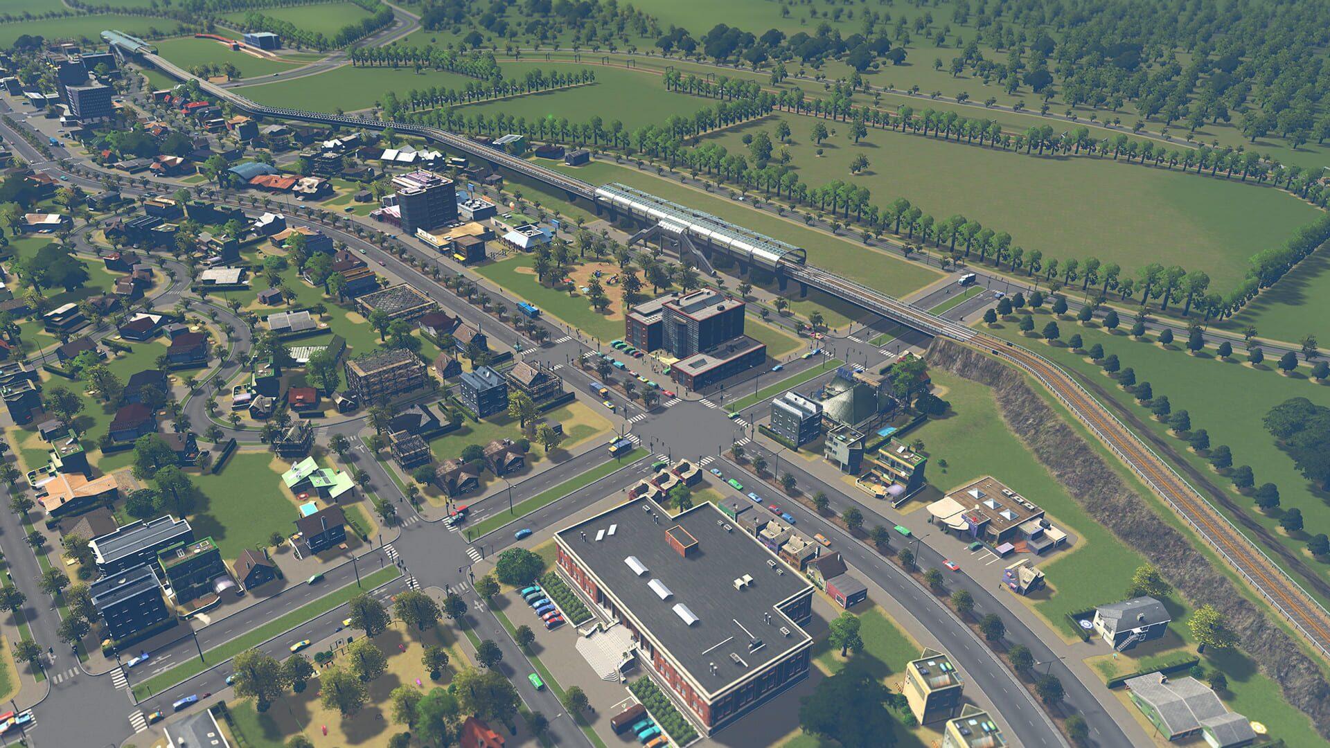 Cities: Skylines - Sunset Harbor - akcja w grze