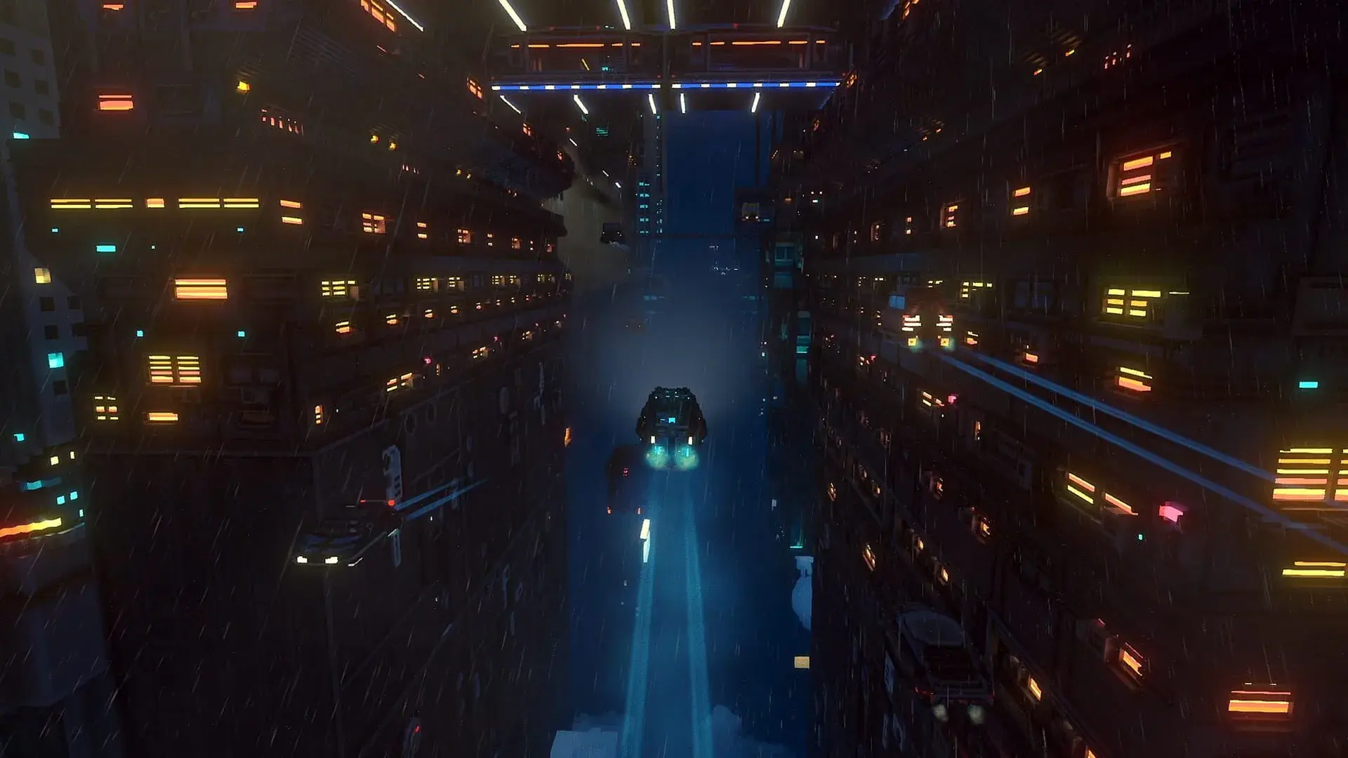Cloudpunk - gameplay screenshot