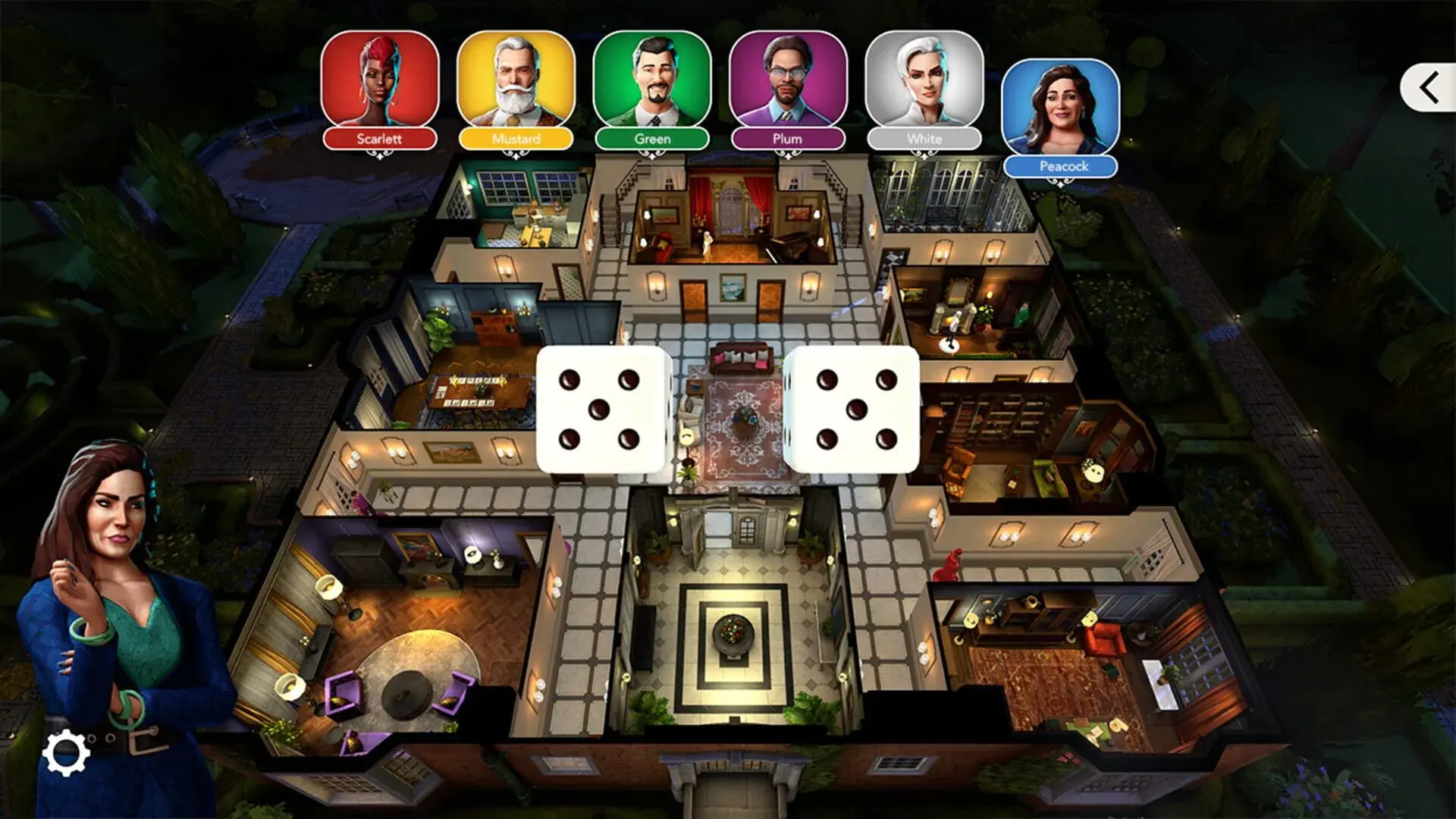 Clue/Cluedo - obrazek z gry