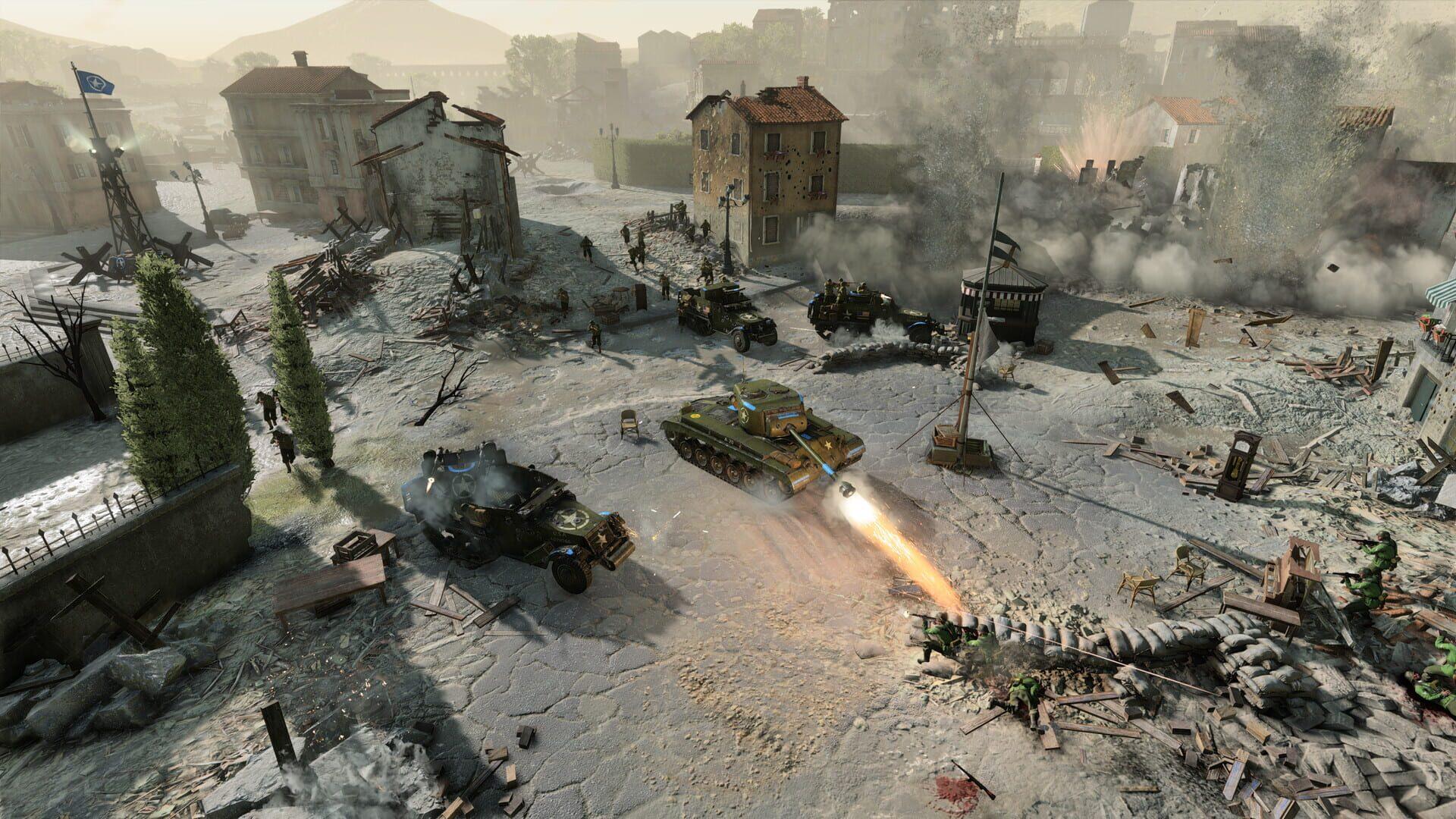 Company of Heroes 3: Fire & Steel - akcja w grze