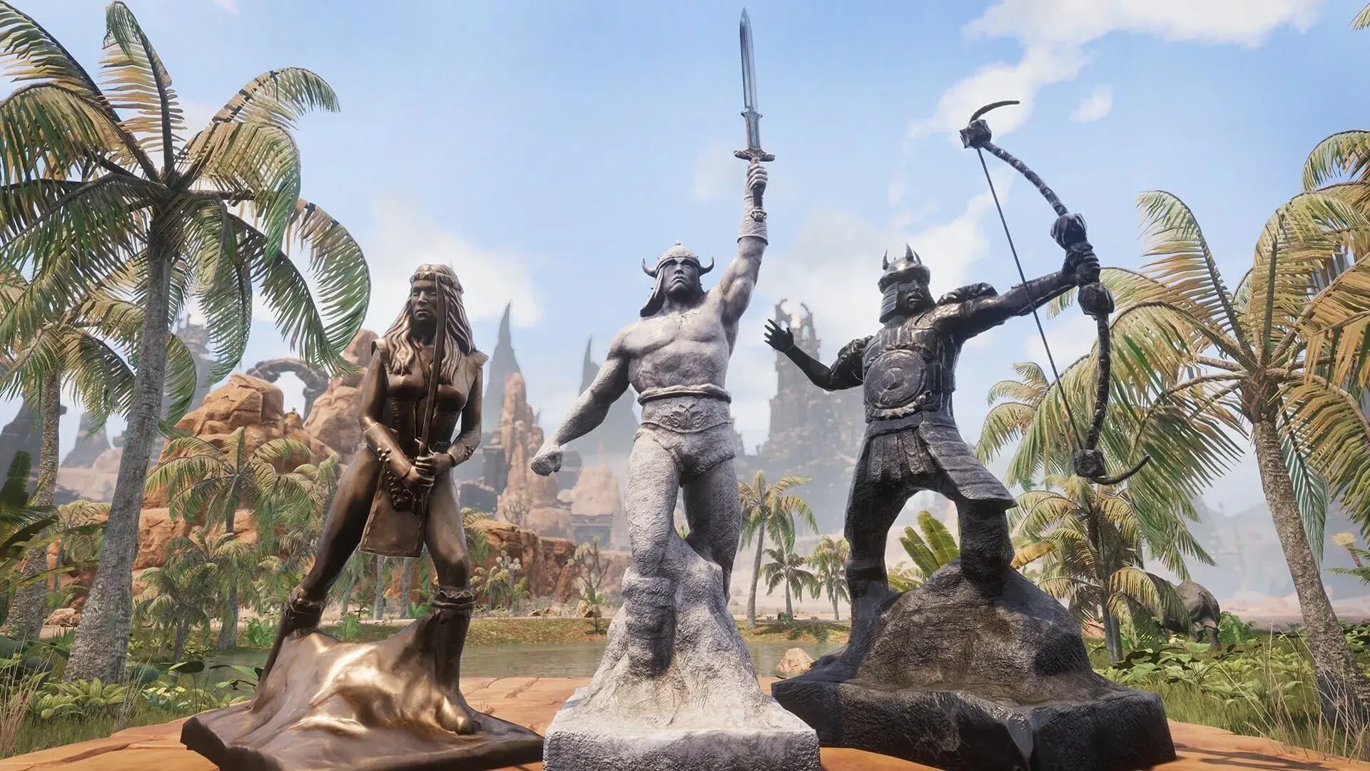 Conan Exiles: The Riddle of Steel - świat gry, lokacja