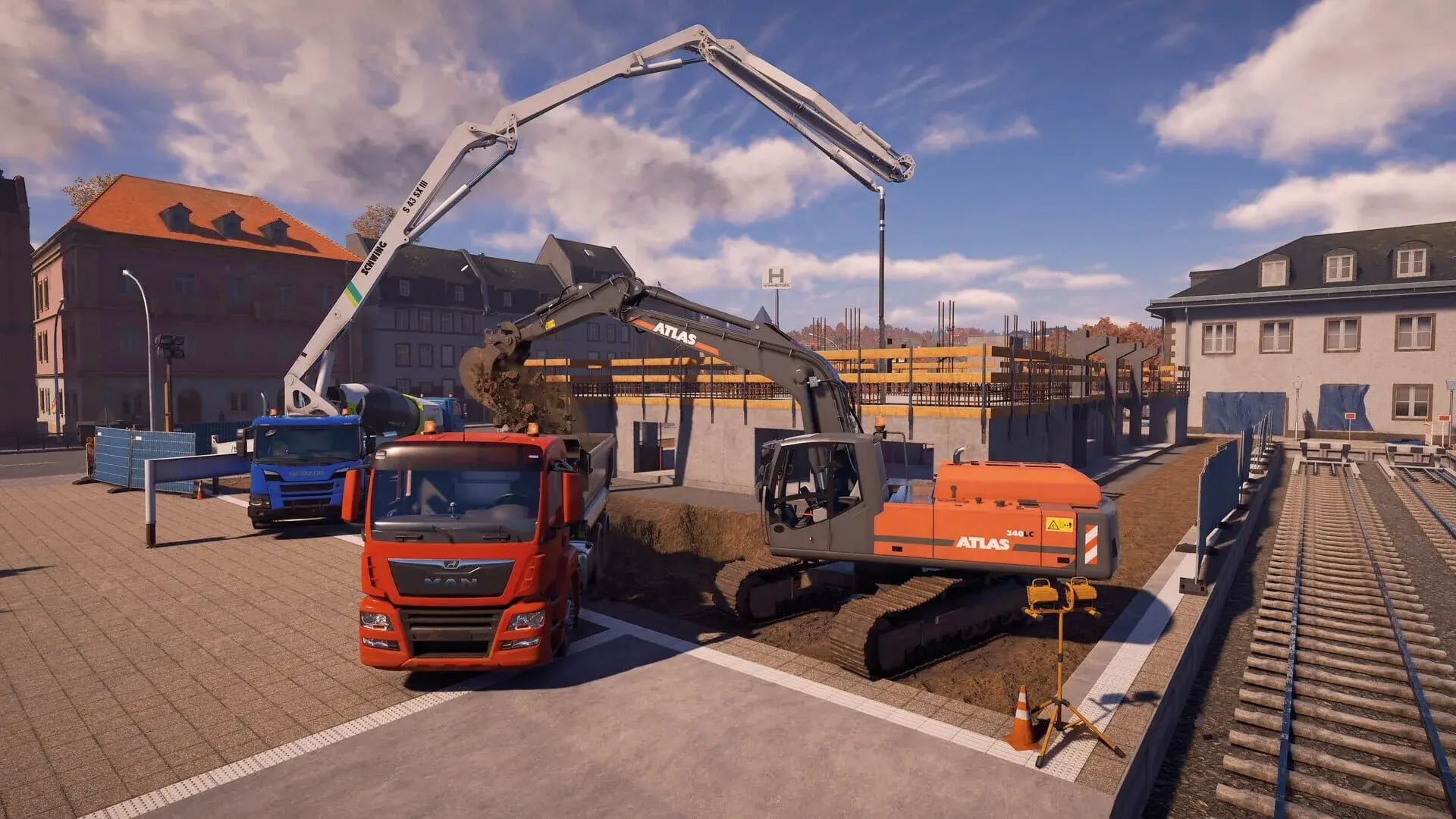 Construction Simulator: Gold Edition: Deluxe Edition - akcja w grze