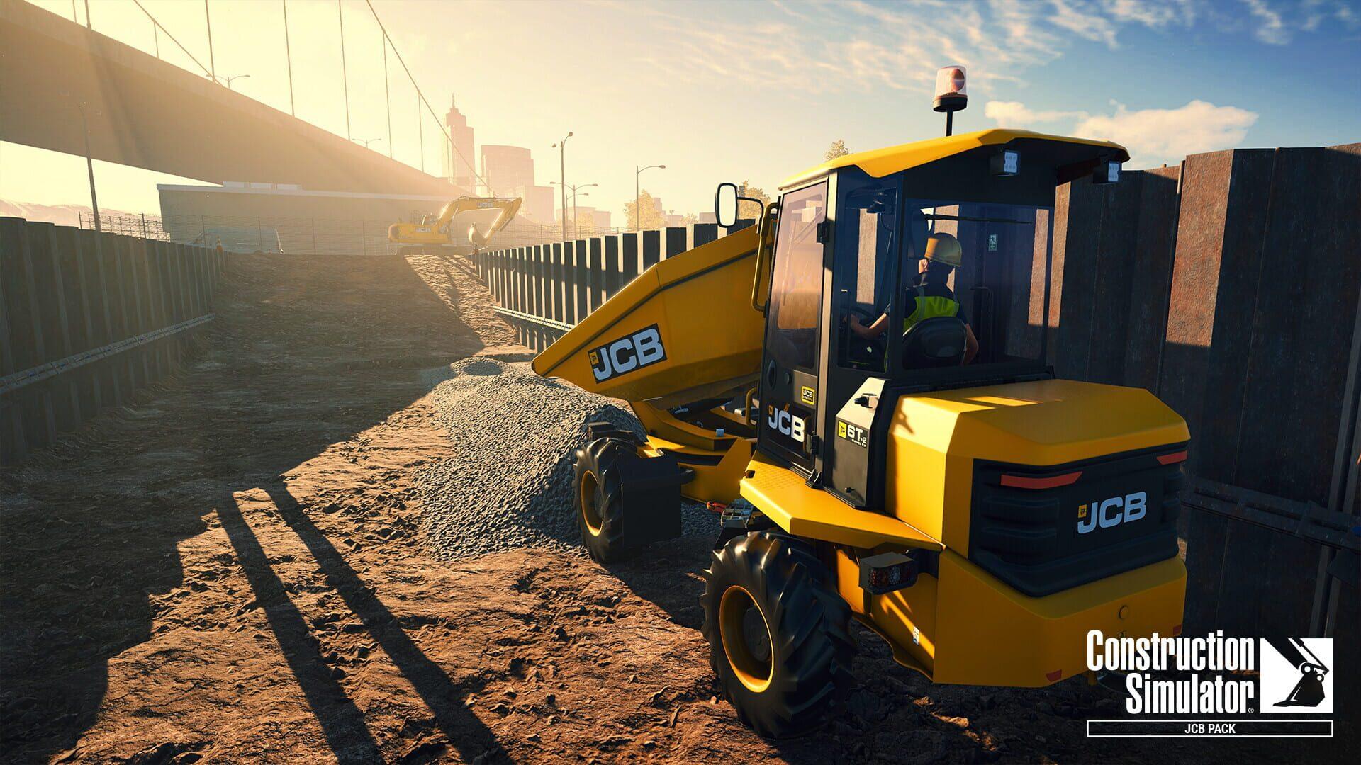Construction Simulator: JCB Pack - akcja w grze