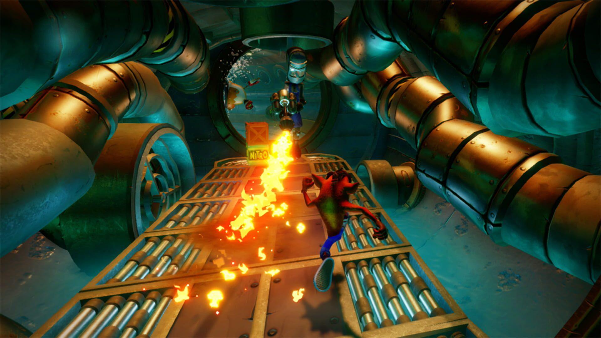Crash Bandicoot N. Sane Trilogy - akcja w grze