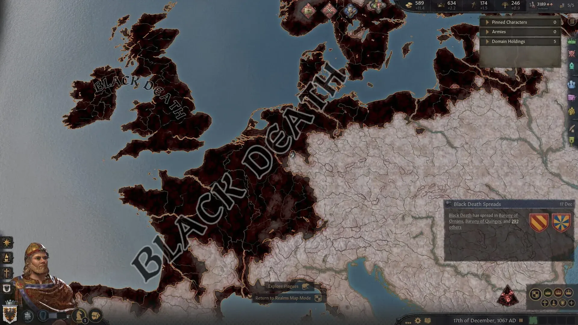 Crusader Kings III: Legends of the Dead - obrazek z gry