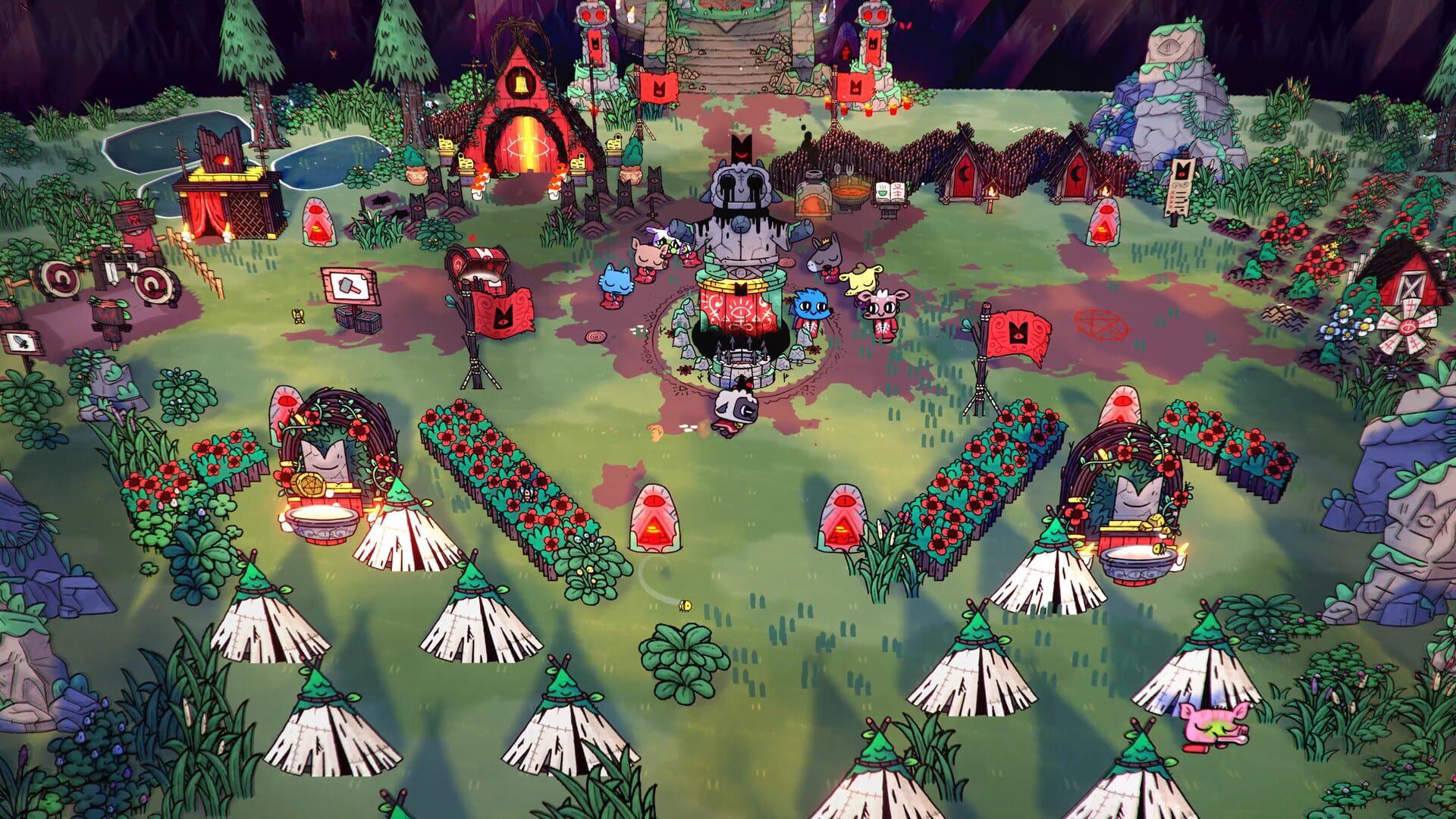 Cult of the Lamb - główny screenshot z gry