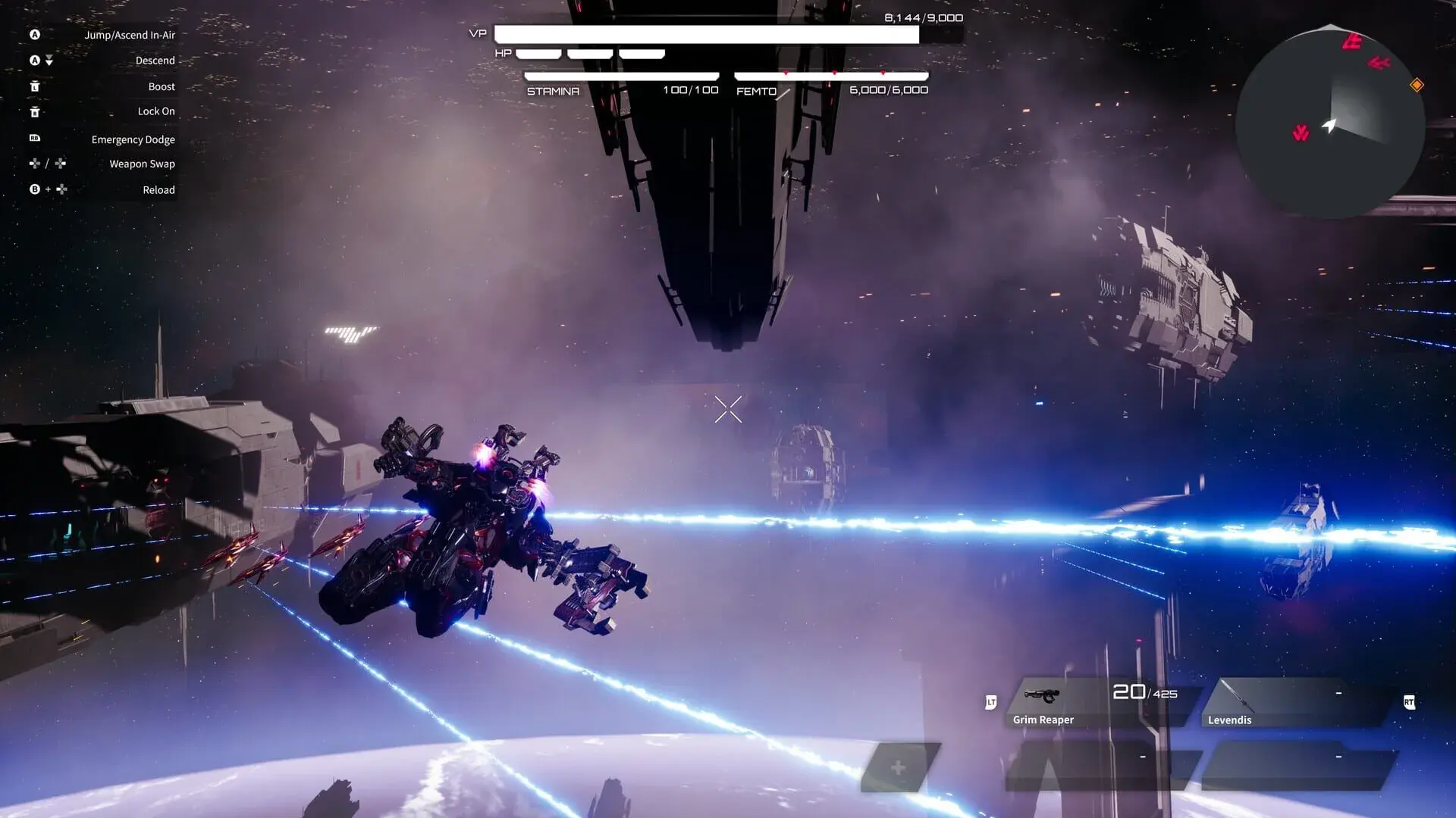 Daemon x Machina: Titanic Scion - gameplay screenshot