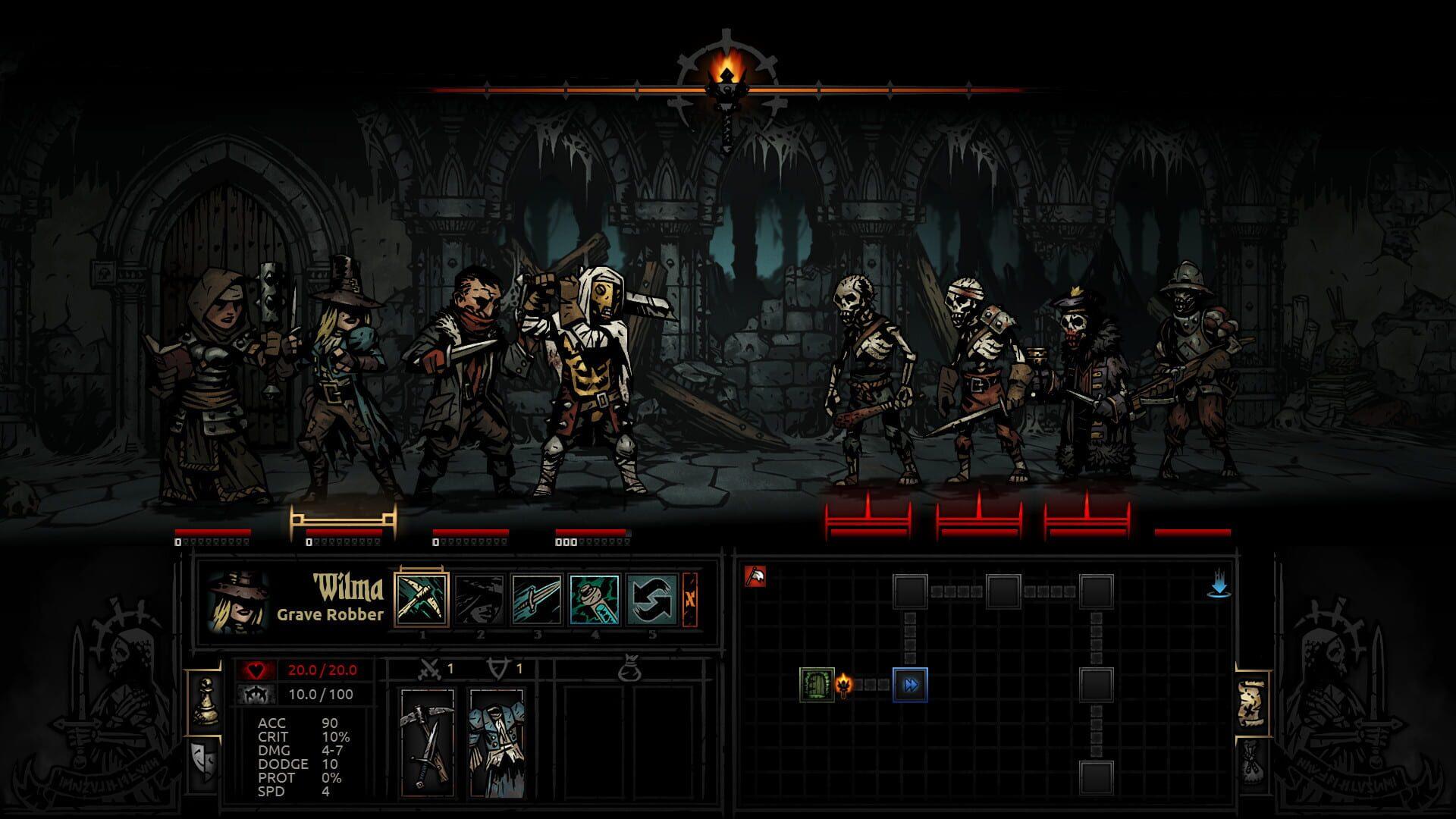 Darkest Dungeon - screenshot wysokiej jakości