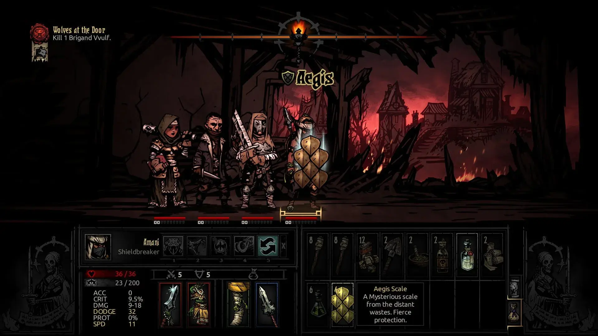 Darkest Dungeon: The Shieldbreaker - screenshot wysokiej jakości