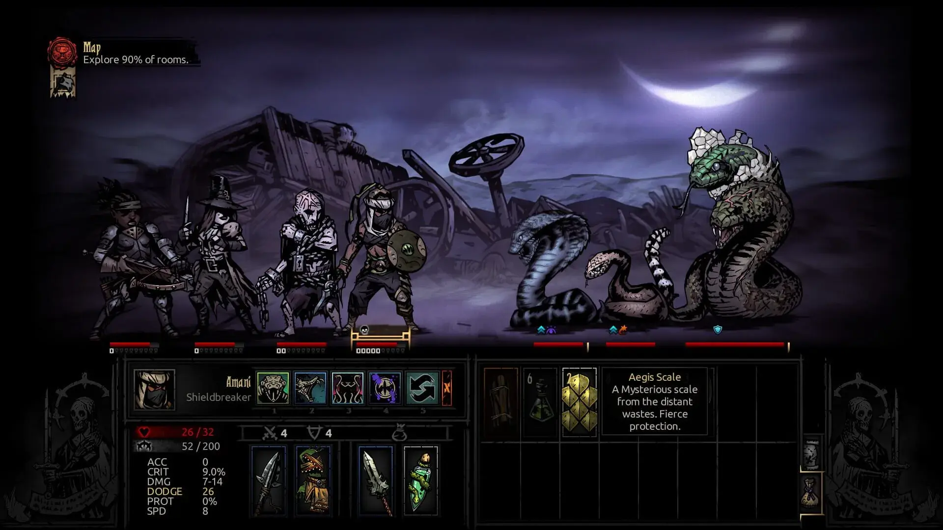 Darkest Dungeon: The Shieldbreaker - obrazek z gry