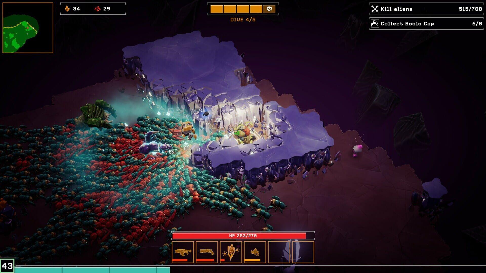 Deep Rock Galactic: Survivor - akcja w grze