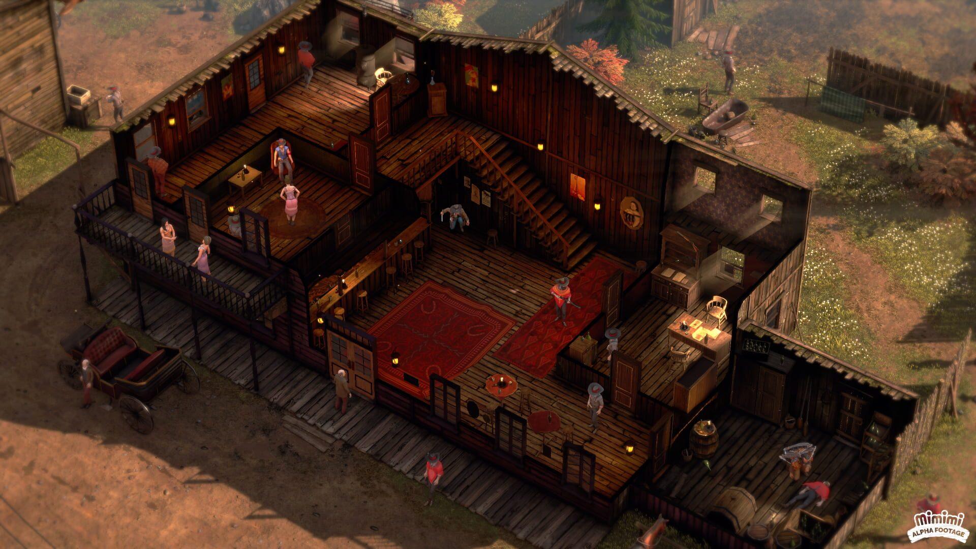 Desperados III - świat gry, lokacja