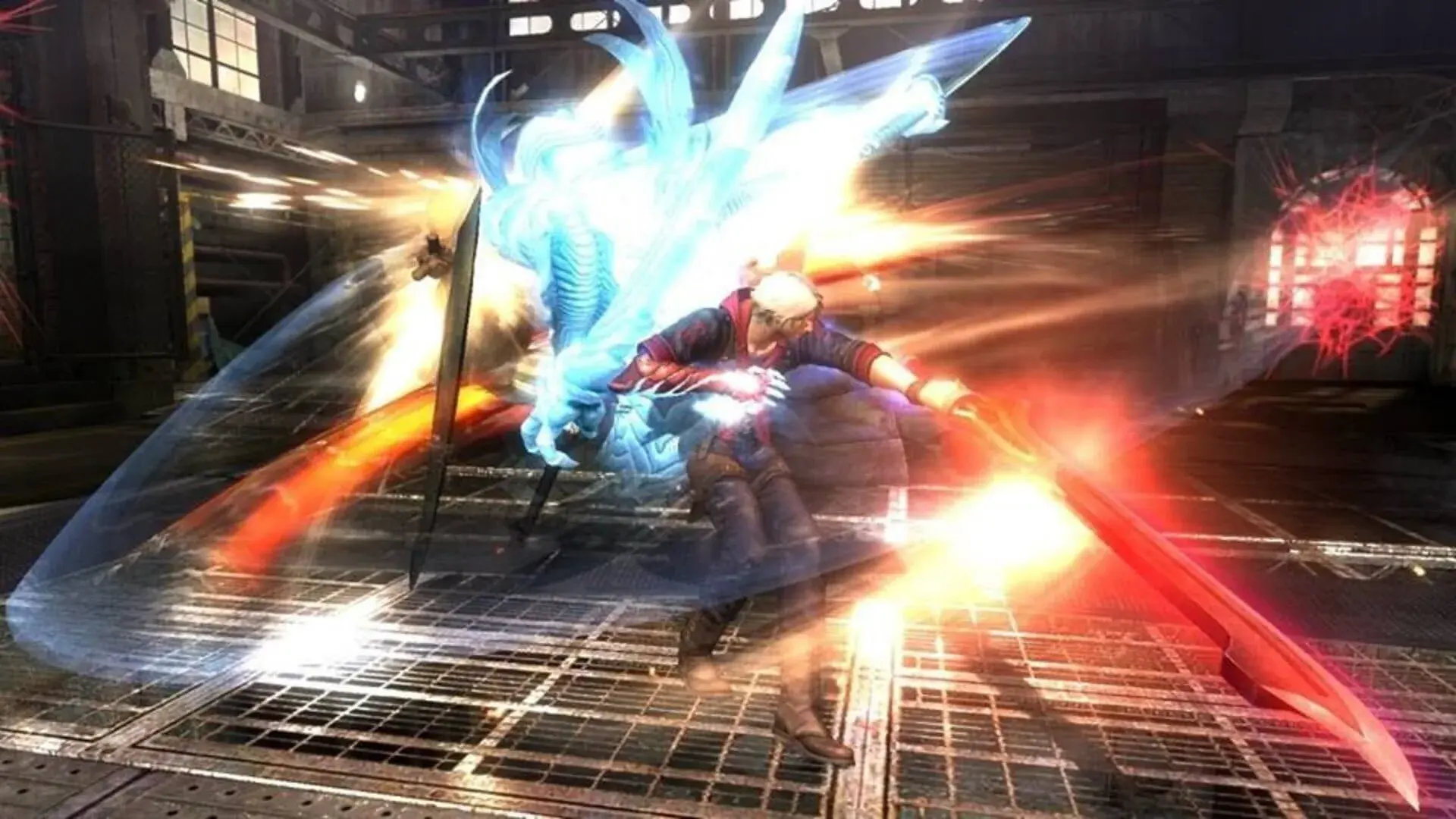 Devil May Cry 4 Special Edition: Special Edition - akcja w grze