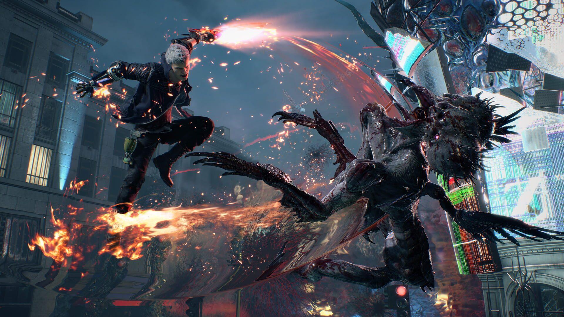 Devil May Cry 5 - gameplay screenshot