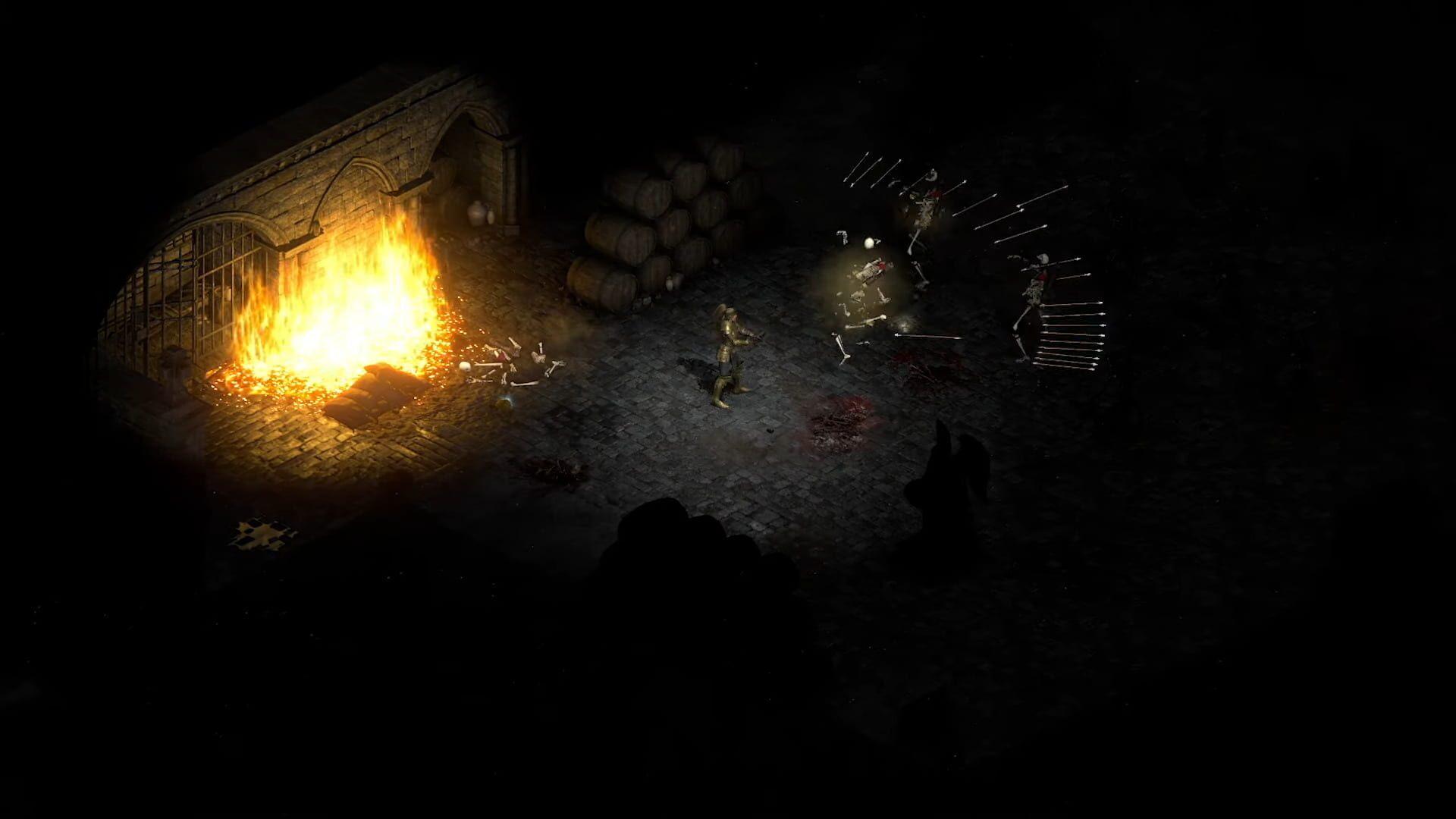 Diablo II: Resurrected - świat gry, lokacja