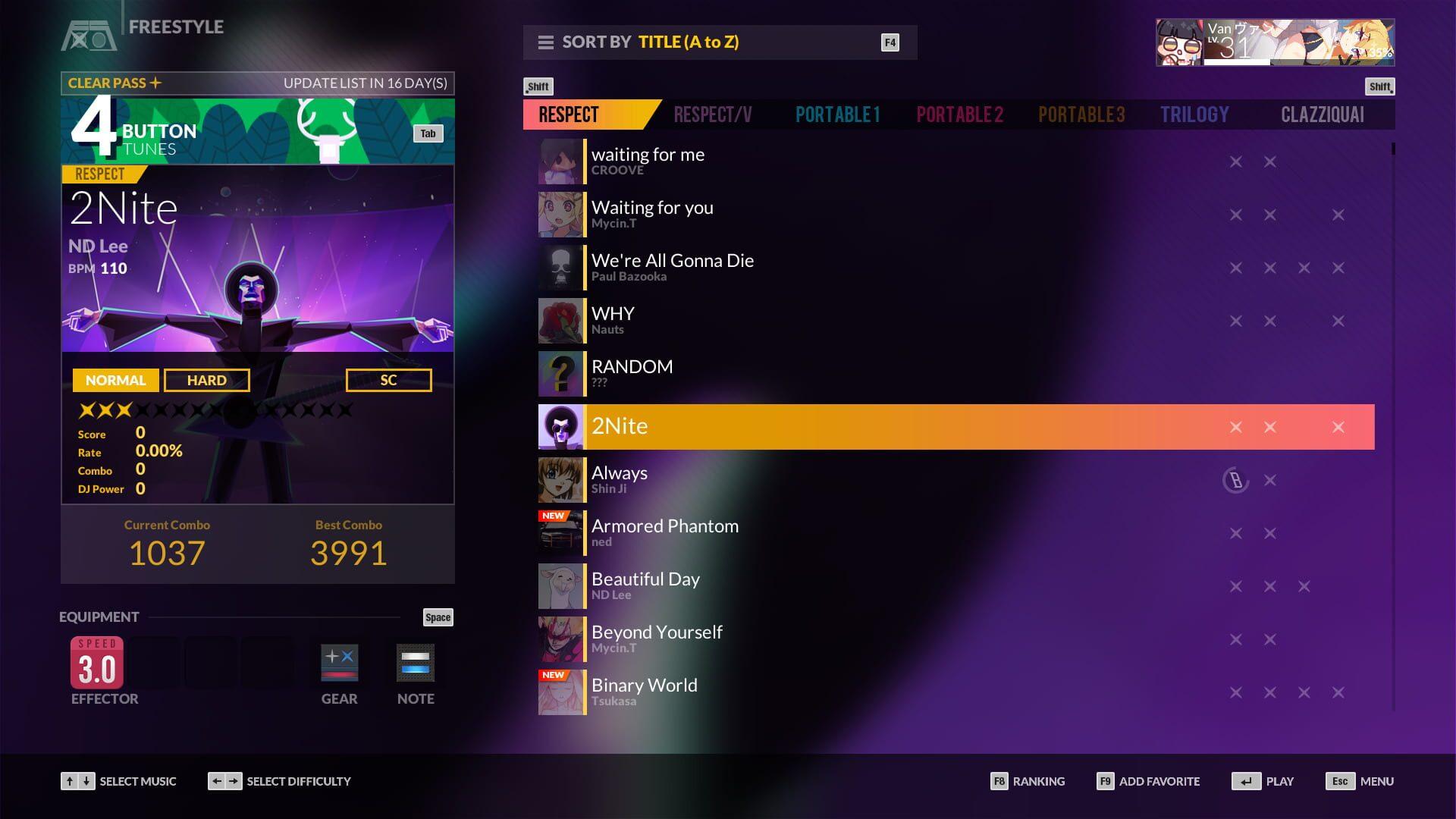 DJMax Respect V - obrazek z gry