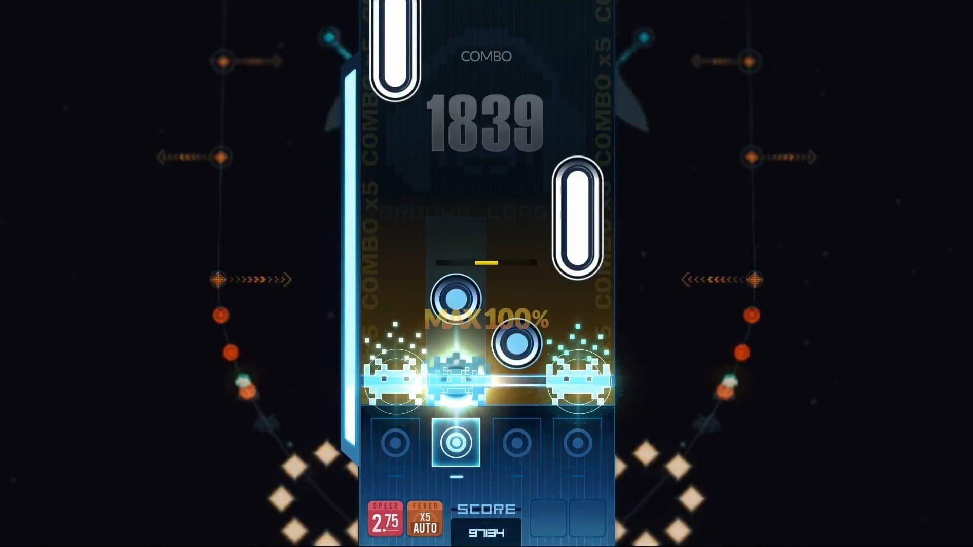 DJMax Respect V: Groove Coaster Pack - akcja w grze