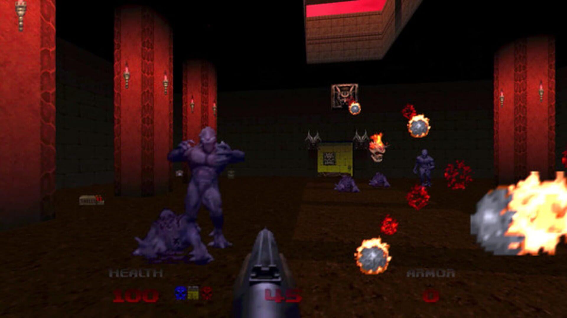 Doom 64 - główny screenshot z gry