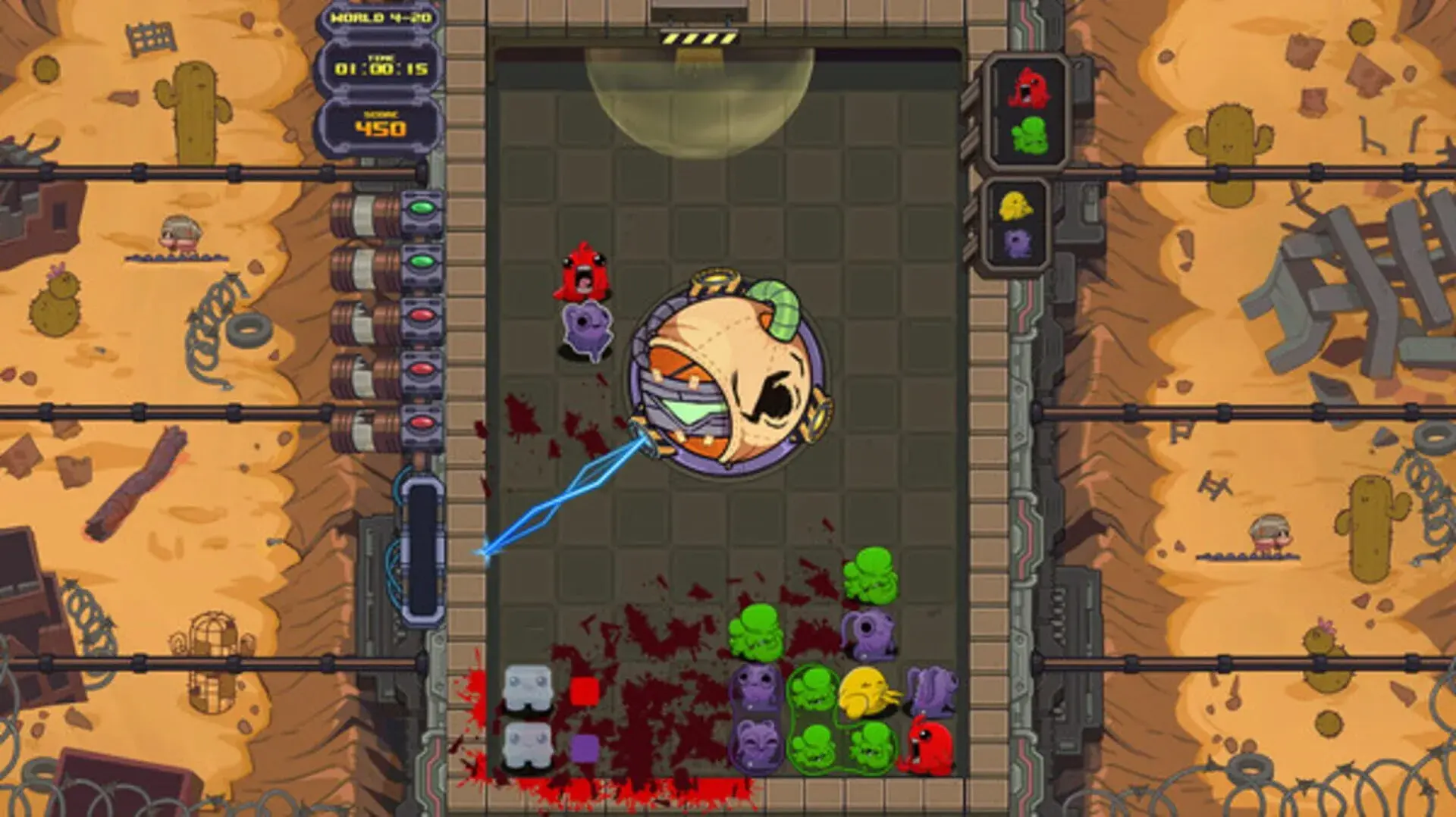Dr. Fetus' Mean Meat Machine - akcja w grze