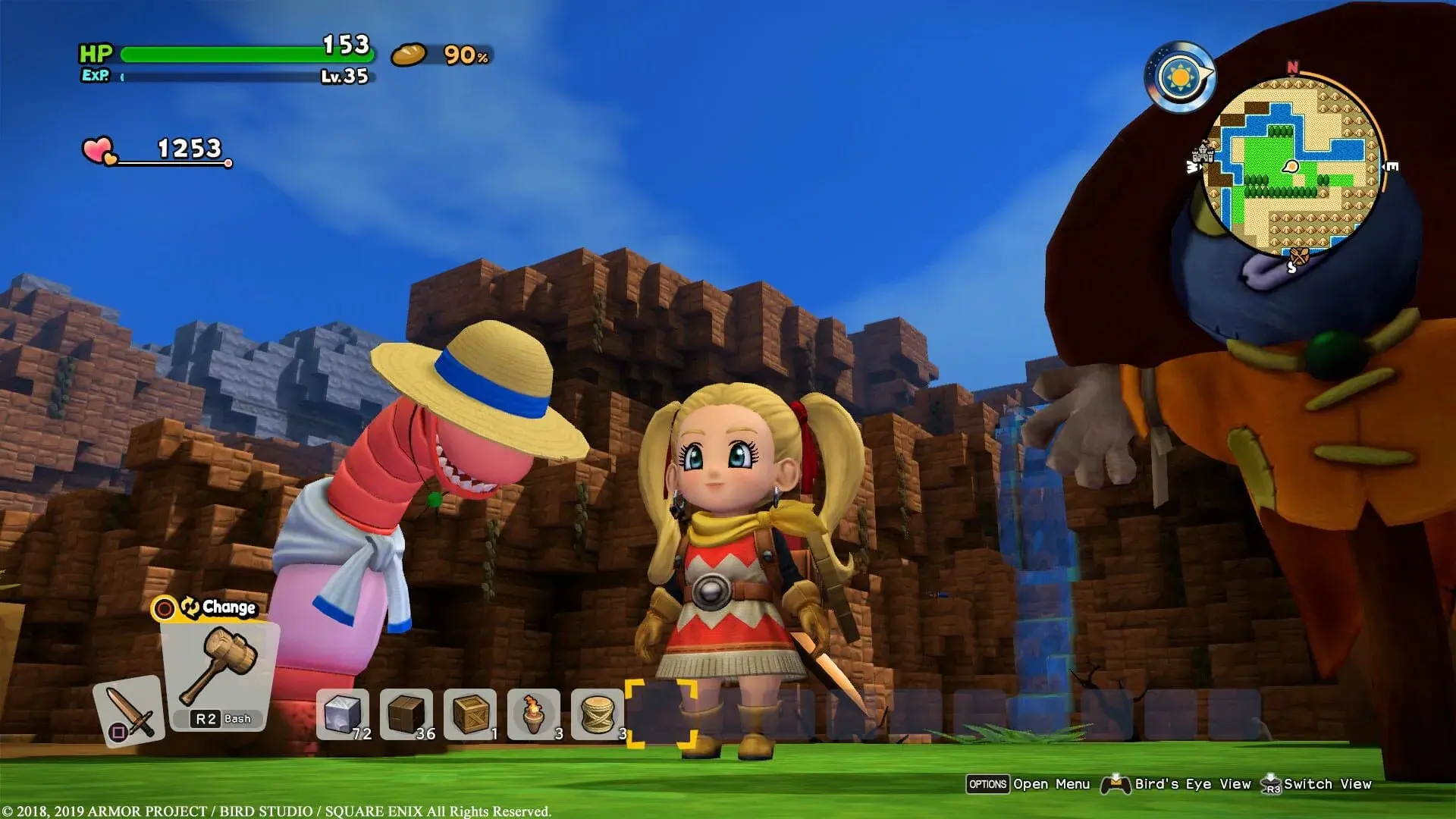 Dragon Quest Builders 2 - gameplay screenshot