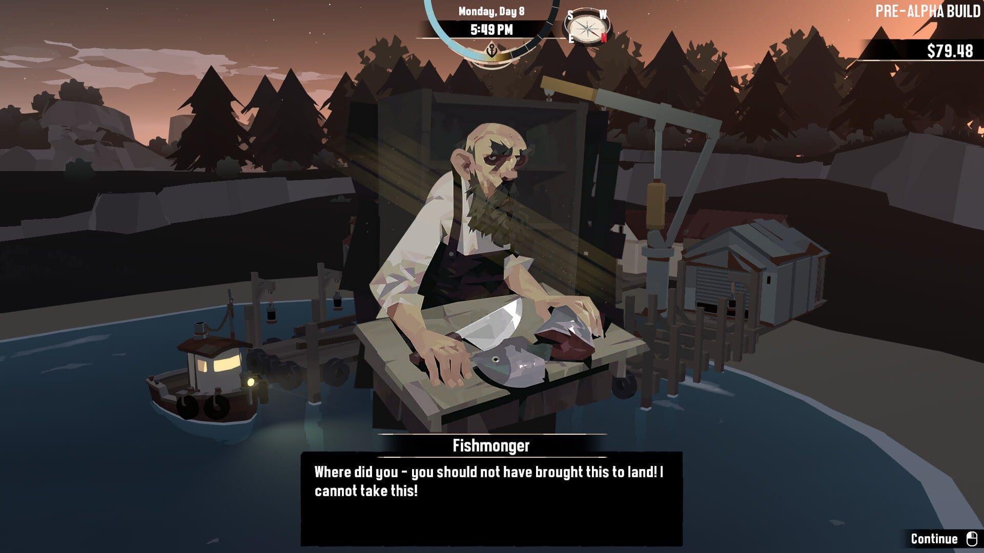 Dredge - screenshot wysokiej jakości