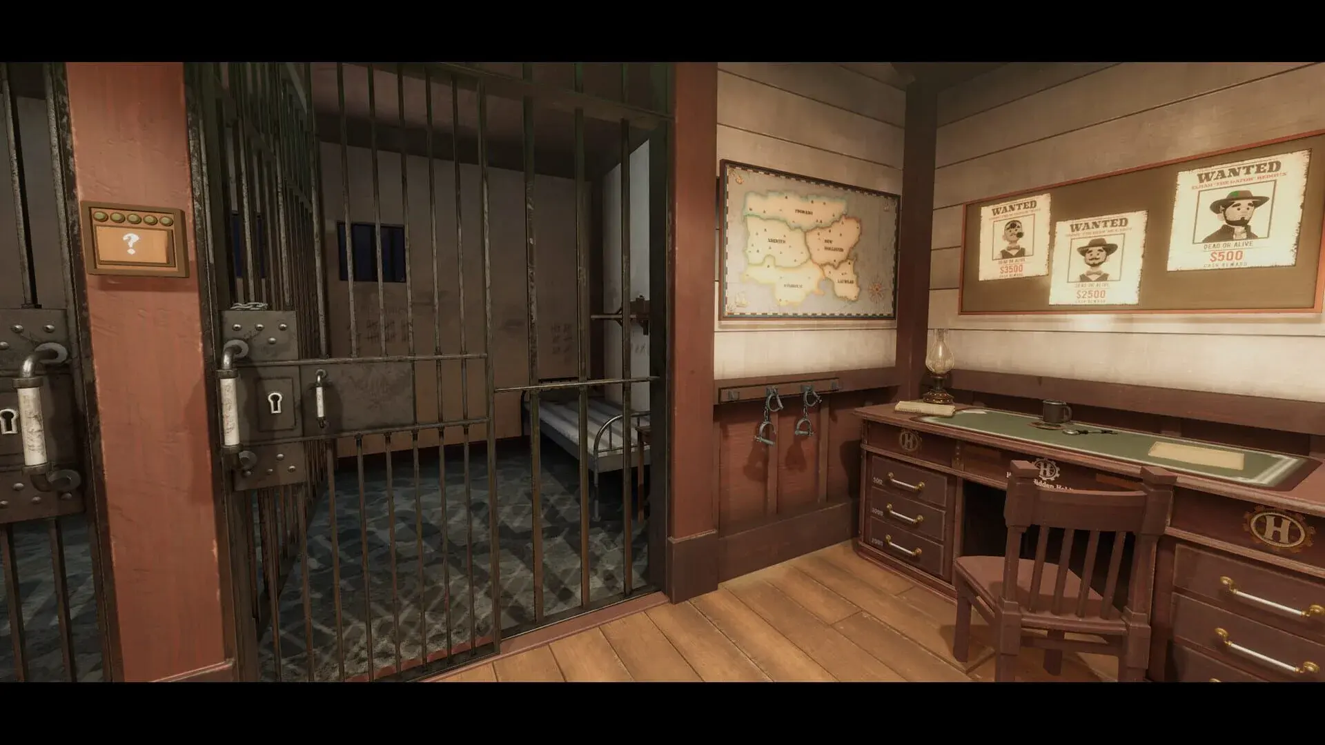 Escape Simulator: Wild West - świat gry, lokacja