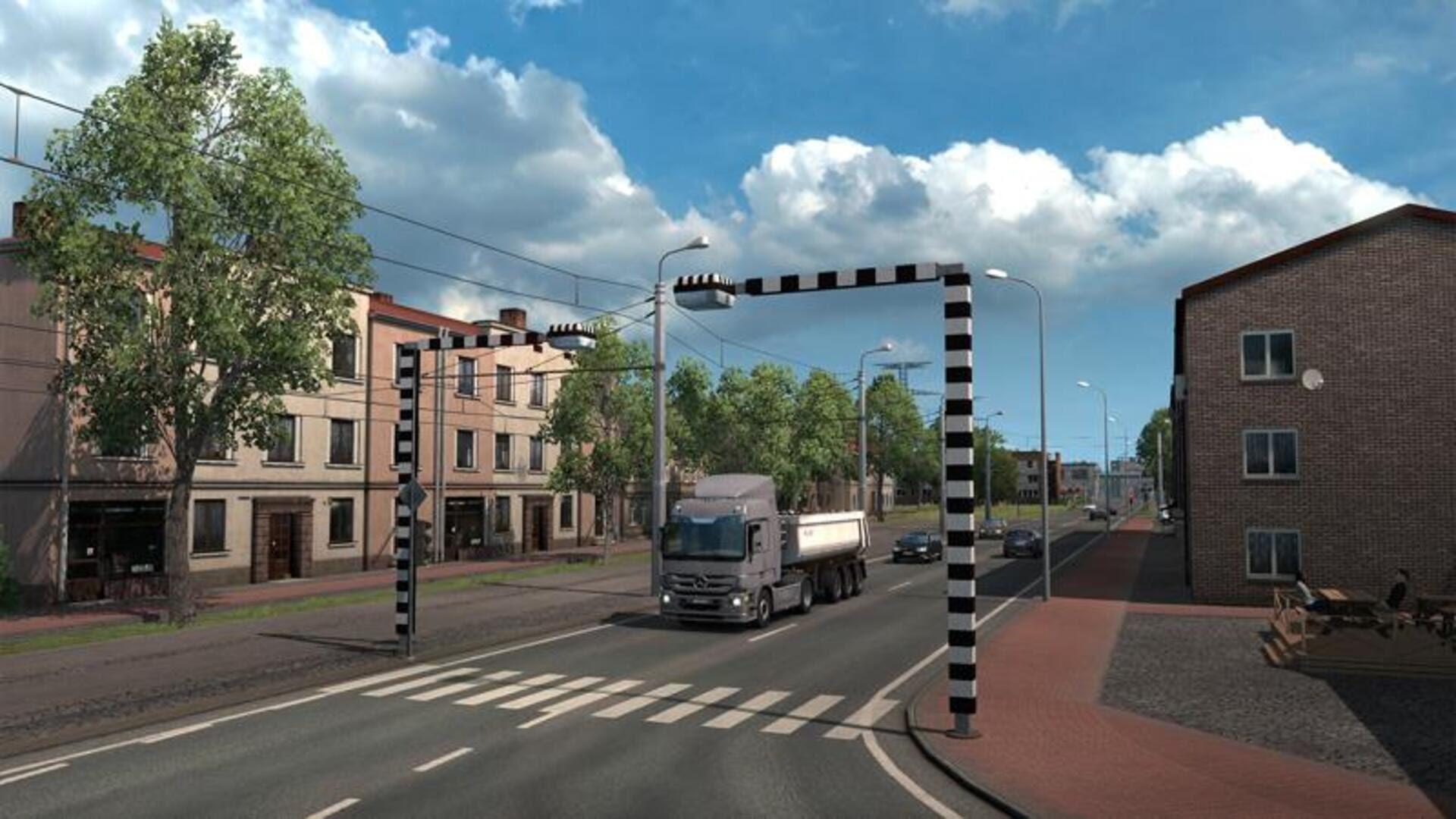 Euro Truck Simulator 2 - Beyond the Baltic Sea - gameplay screenshot