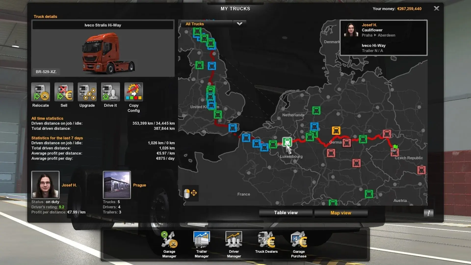Euro Truck Simulator 2: Collector's Edition - obrazek z gry