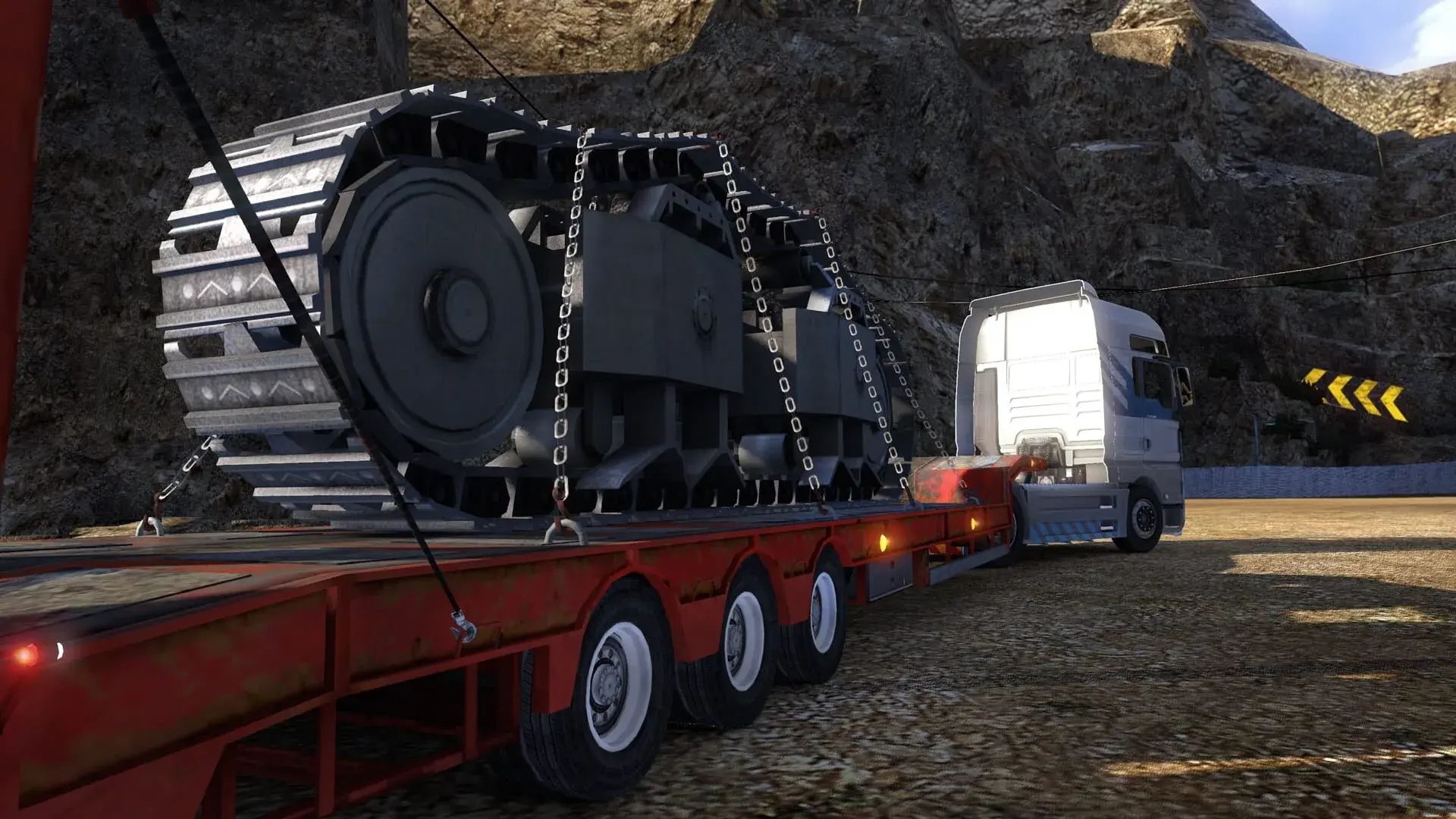 Euro Truck Simulator 2: High Power Cargo Pack - główny screenshot z gry