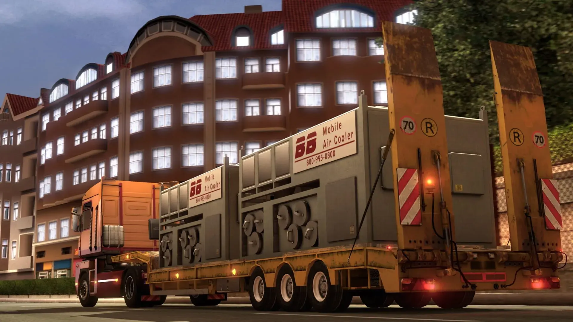 Euro Truck Simulator 2: High Power Cargo Pack - gameplay screenshot