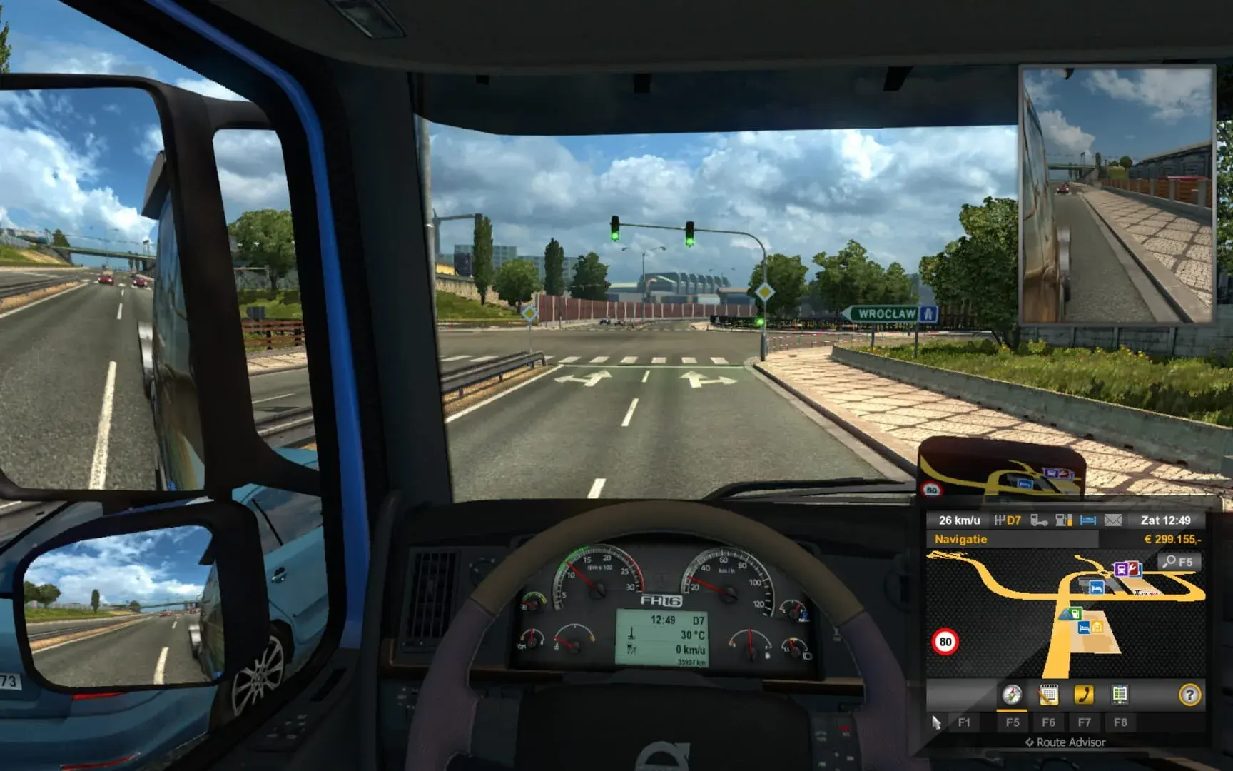 Euro Truck Simulator 2: Legendary Edition - główny screenshot z gry