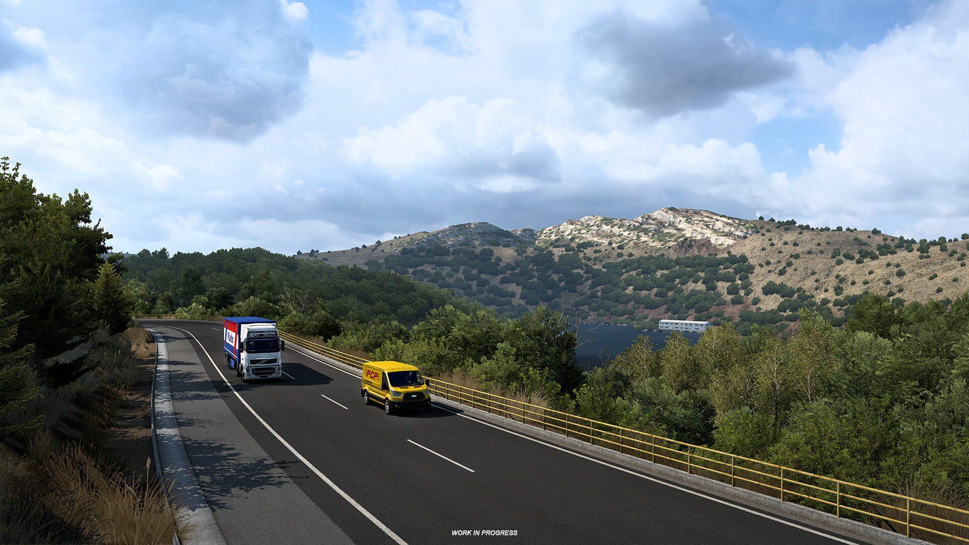 Euro Truck Simulator 2: West Balkans - gameplay screenshot