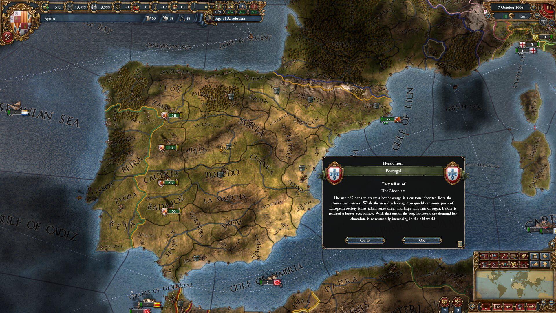 Europa Universalis IV - obrazek z gry
