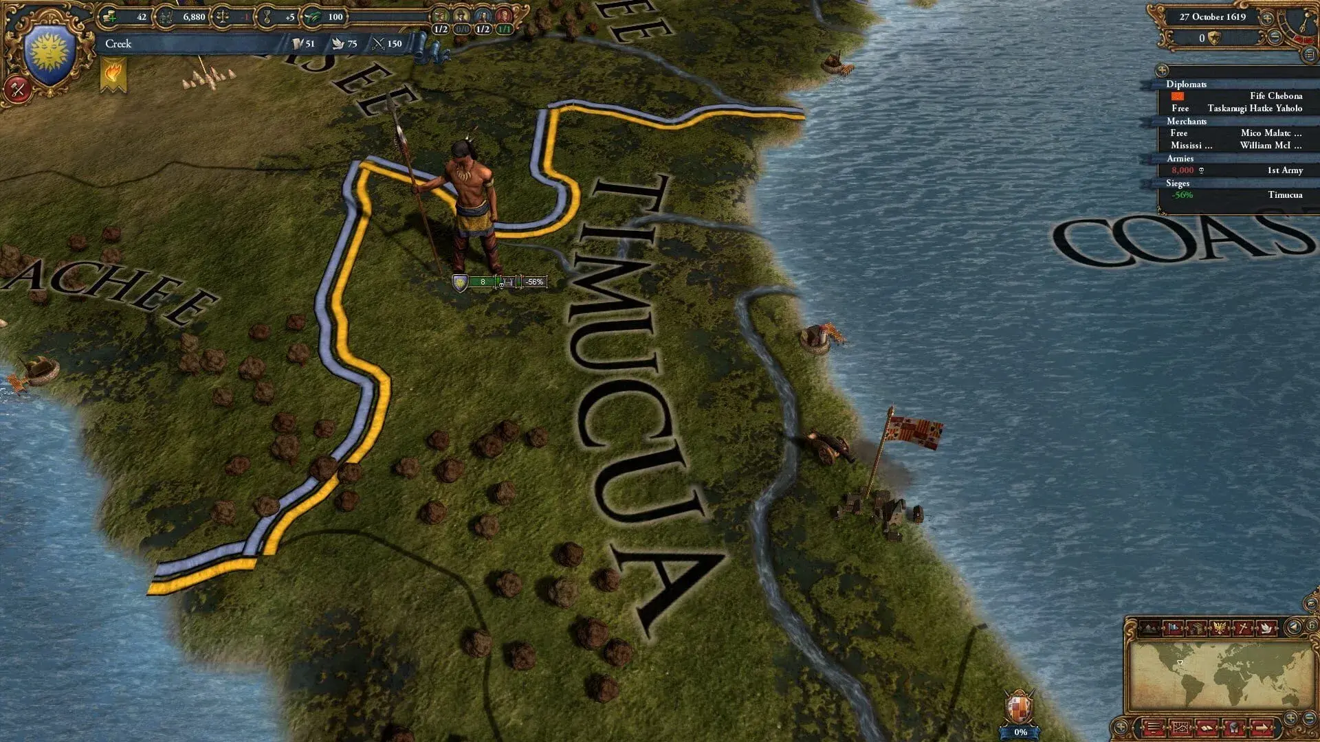 Europa Universalis IV: Conquest of Paradise - świat gry, lokacja