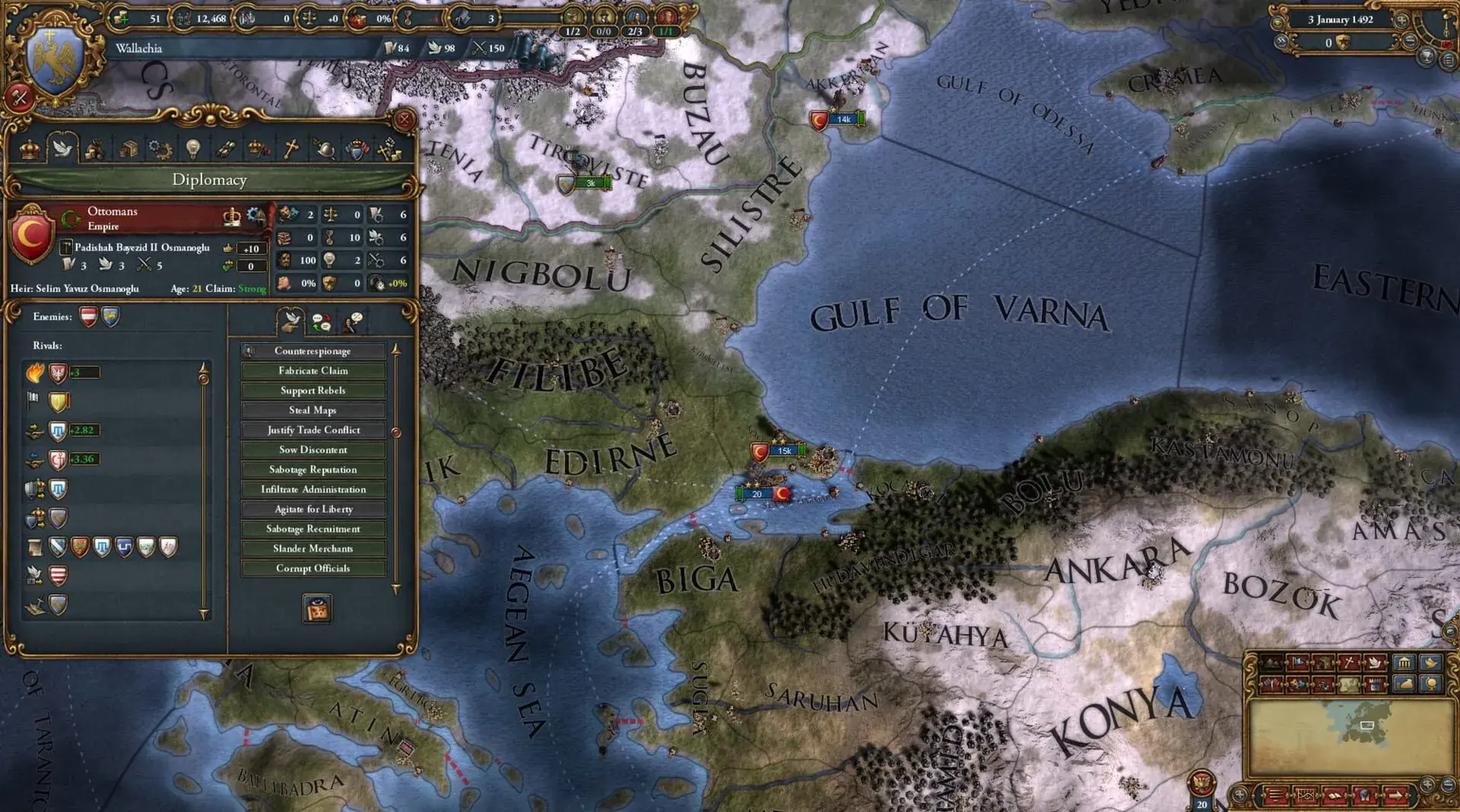 Europa Universalis IV: Mare Nostrum - obrazek z gry