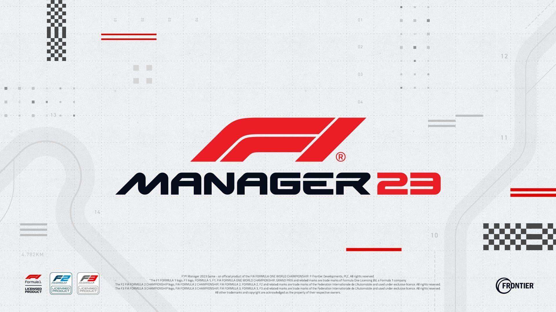 F1 Manager 2023 - główny screenshot z gry